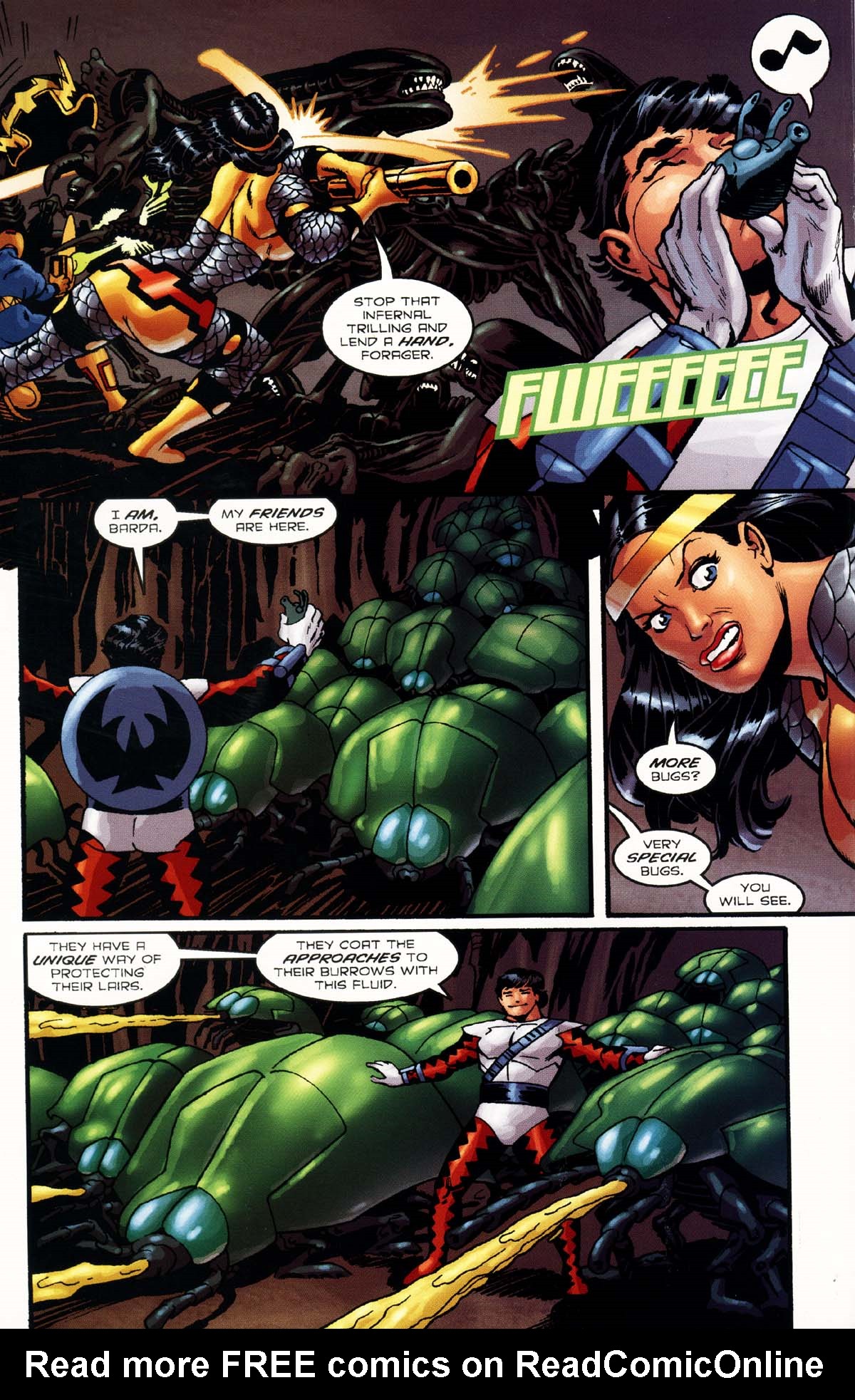 Read online Superman/Aliens 2: God War comic -  Issue #4 - 16