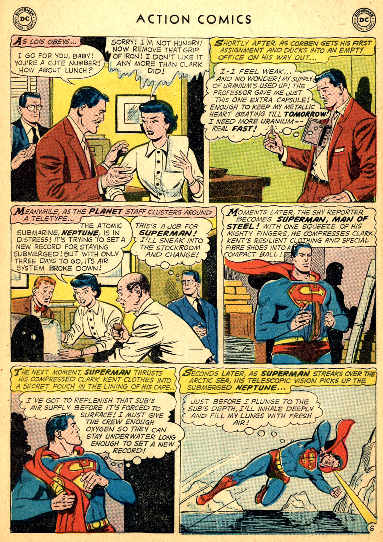 Read online Action Comics (1938) comic -  Issue #252 - 8