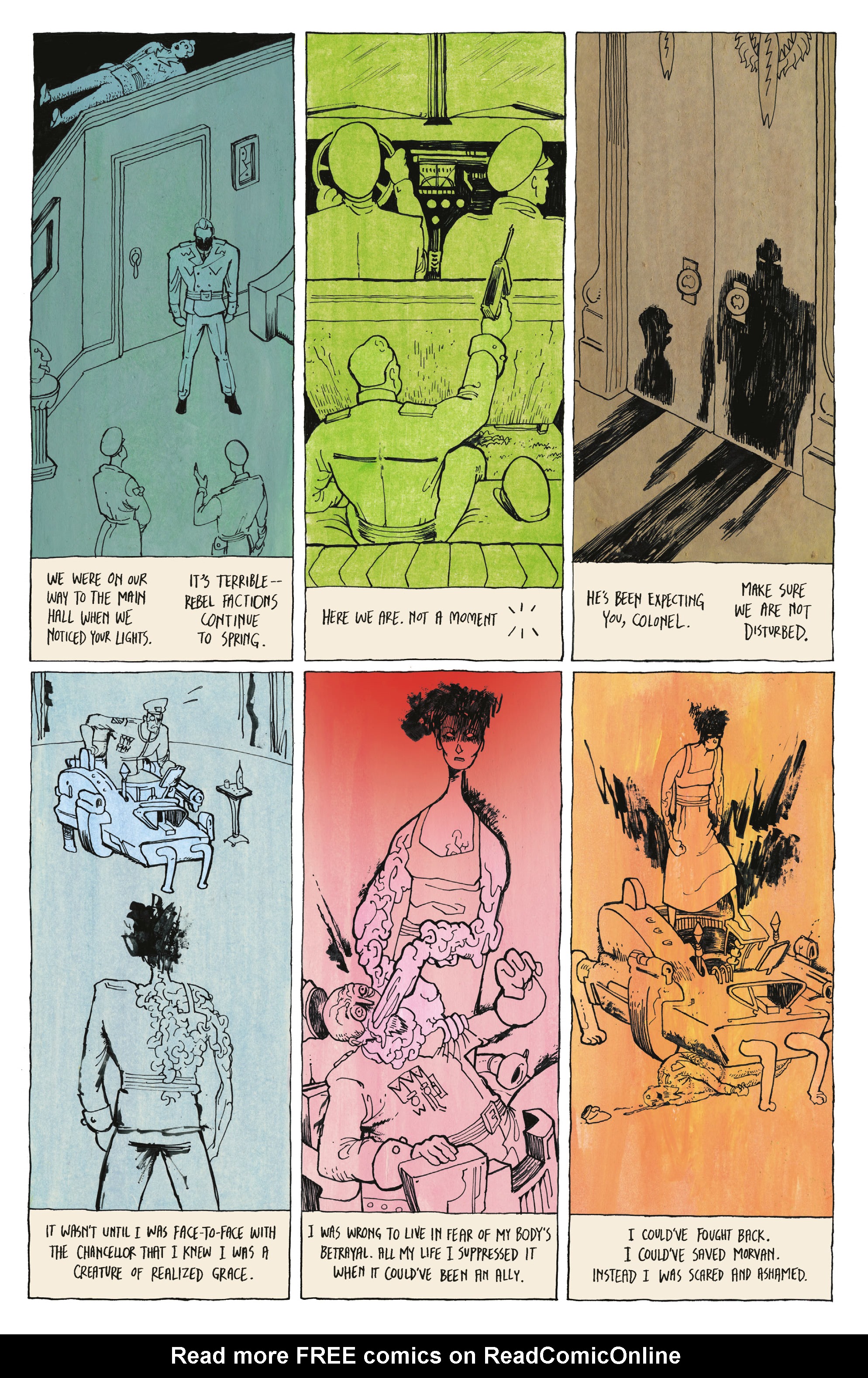 Read online Copra Versus (2023) comic -  Issue #1 - 13