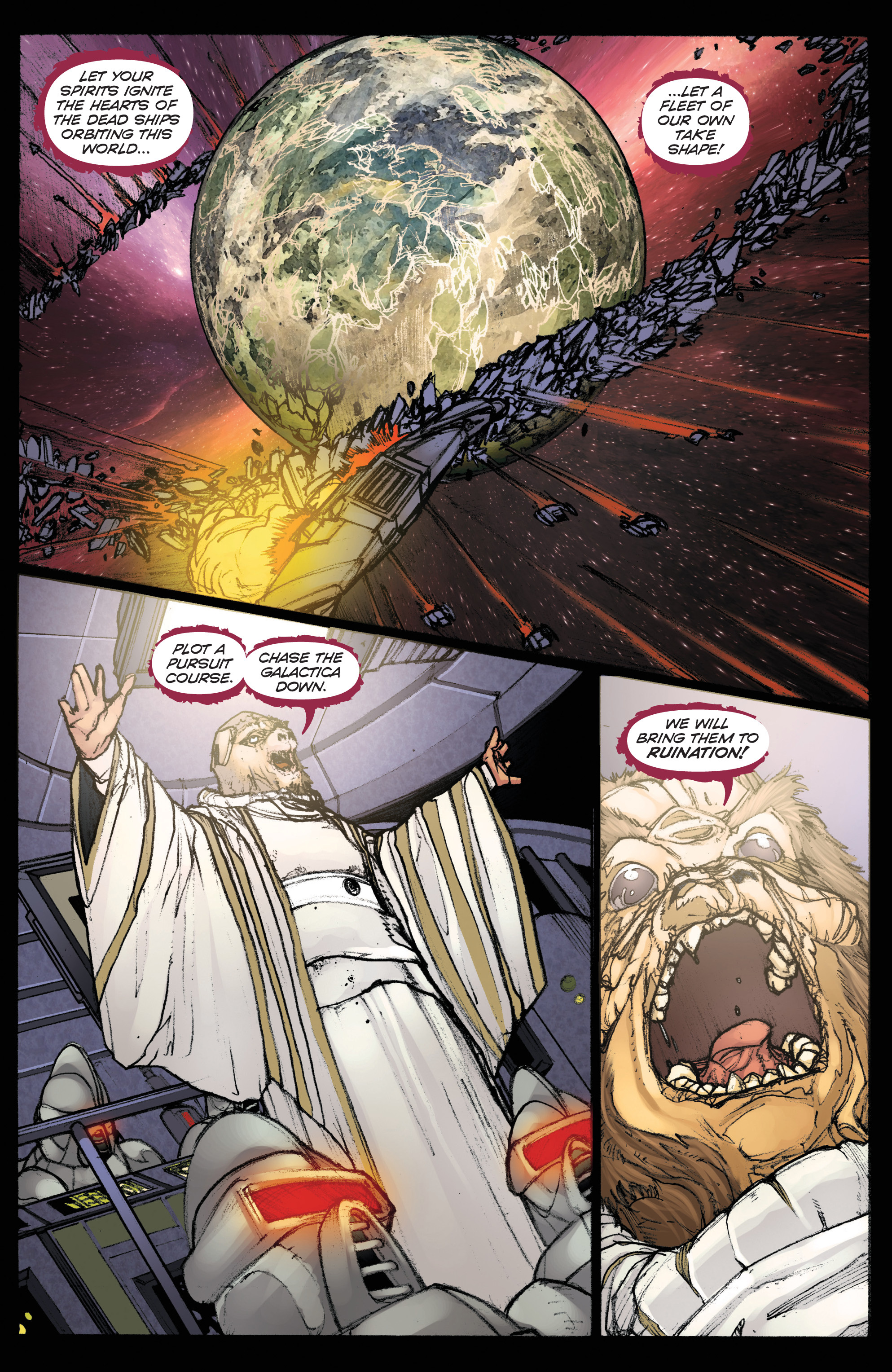 Read online Classic Battlestar Galactica (2016) comic -  Issue #5 - 23