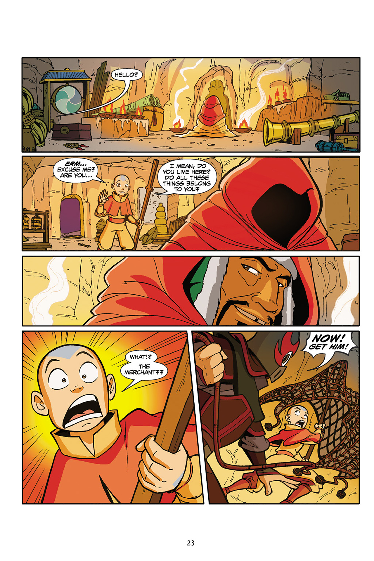 Read online Nickelodeon Avatar: The Last Airbender - The Lost Adventures comic -  Issue # Full - 24