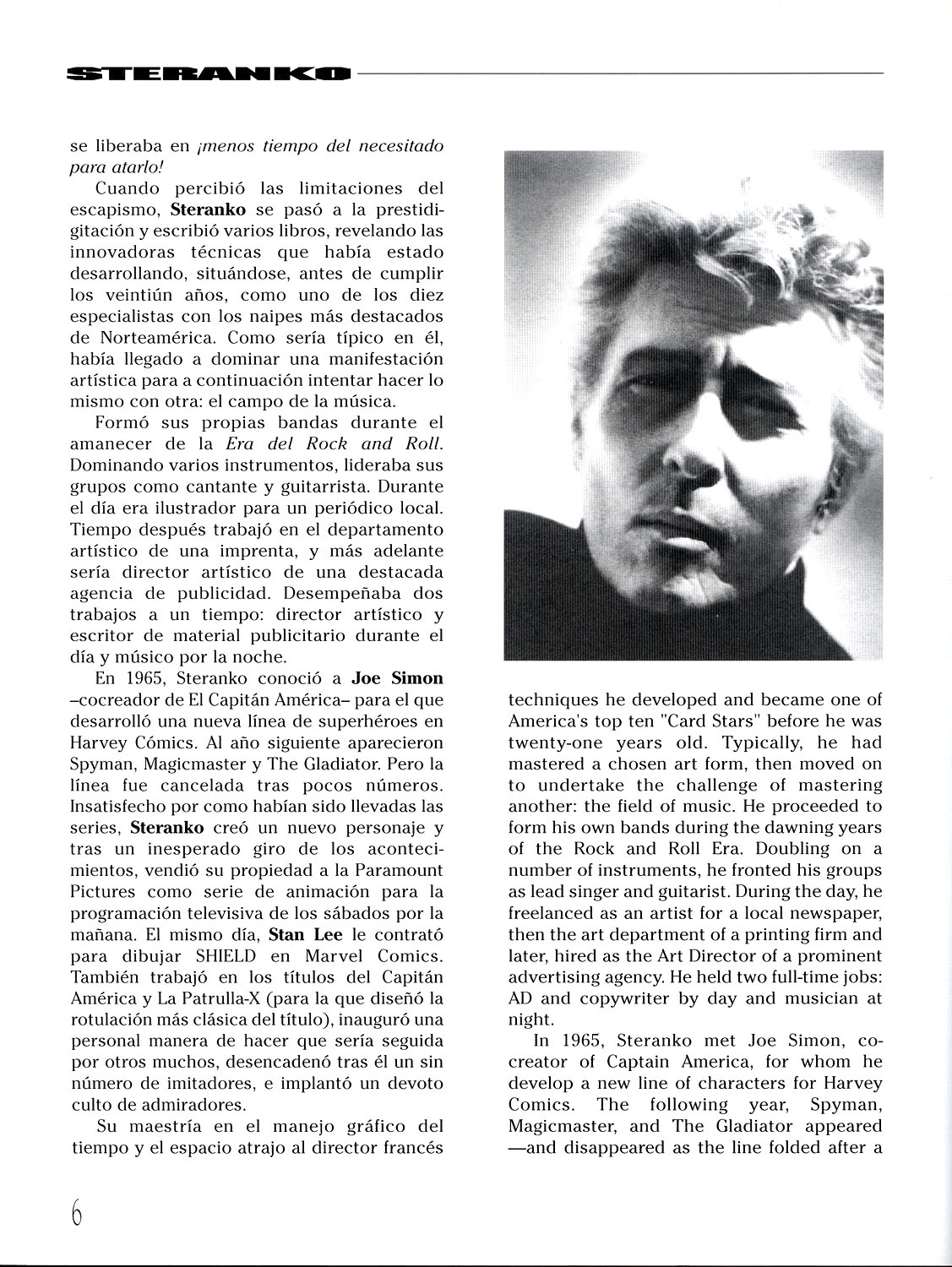 Read online Steranko: Arte Noir comic -  Issue # TPB (Part 1) - 6