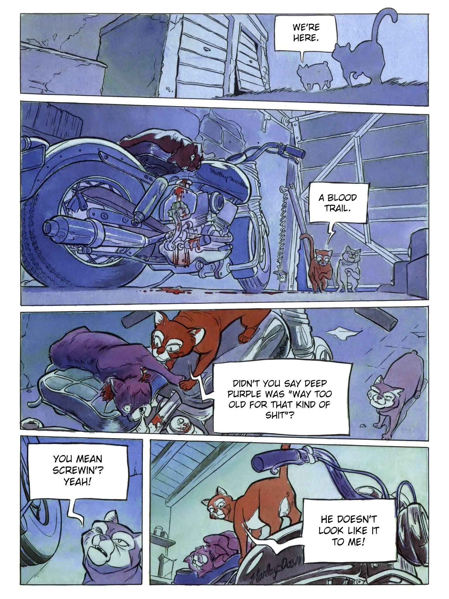 Read online Felidae comic -  Issue # Full - 14