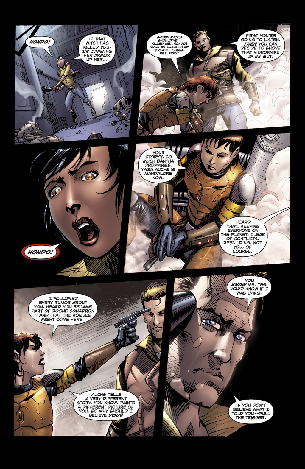 Read online Star Wars: Legacy (2006) comic -  Issue #41 - 22