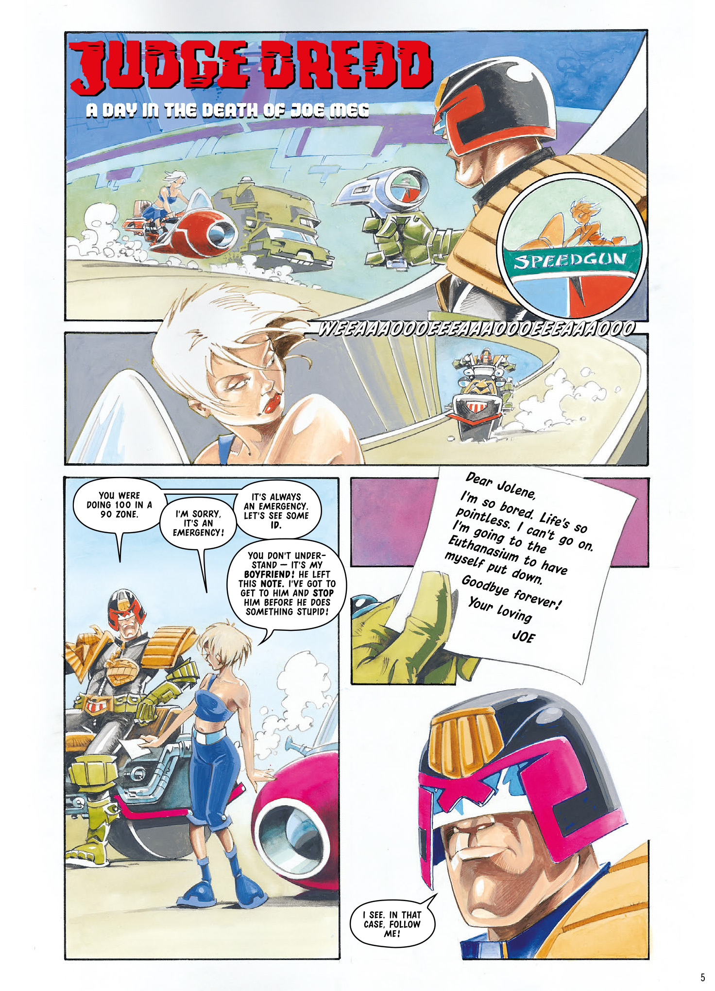 Read online Judge Dredd: The Complete Case Files comic -  Issue # TPB 33 (Part 1) - 7