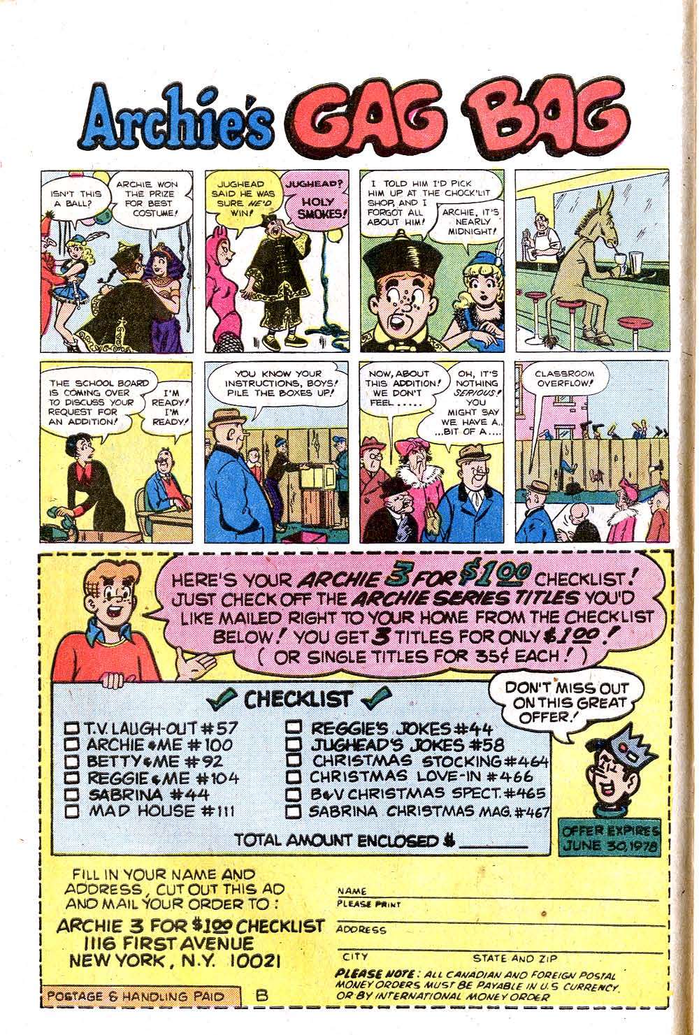 Read online Archie (1960) comic -  Issue #269 - 10