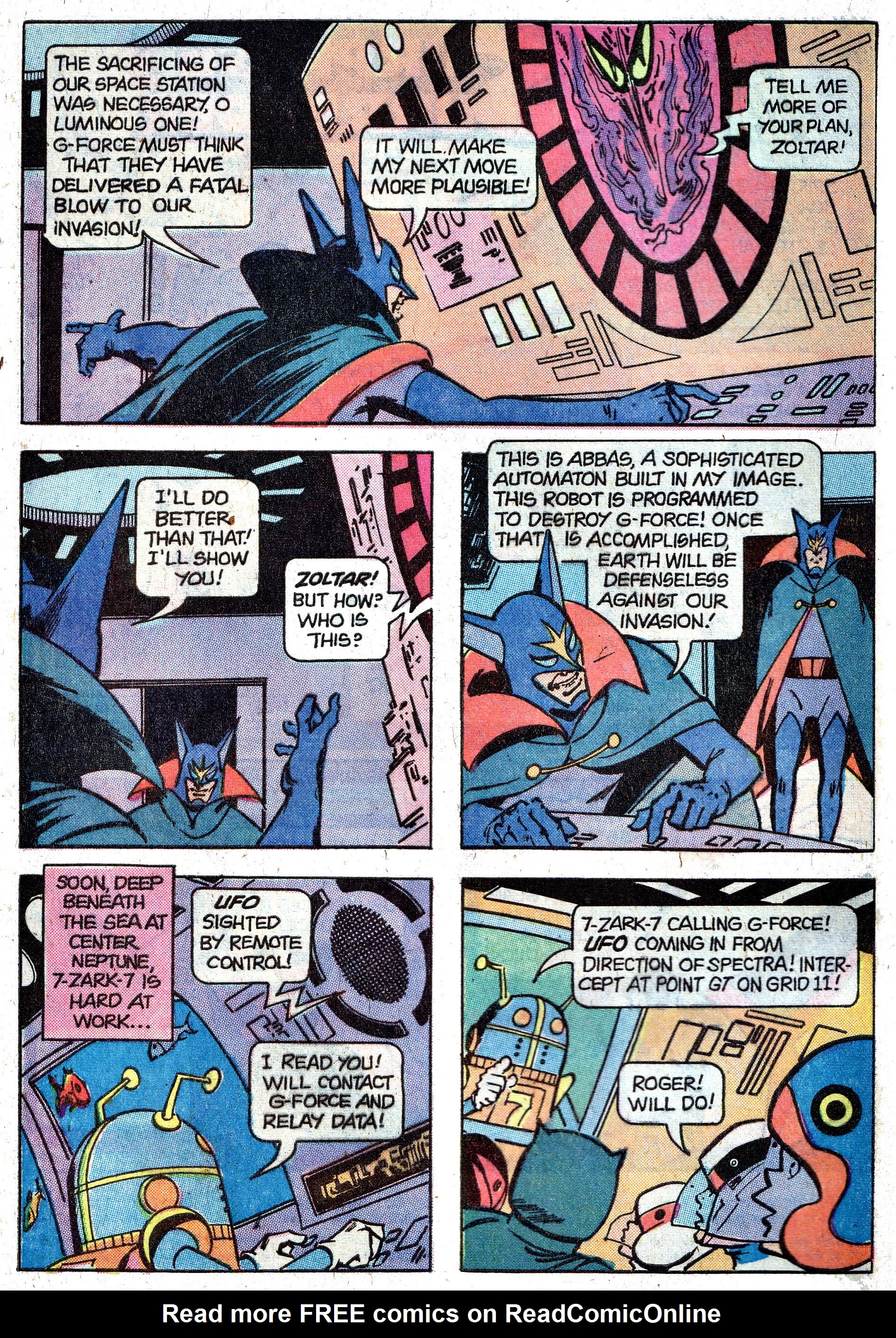 Read online Battle of the Planets (1979) comic -  Issue #8 - 3