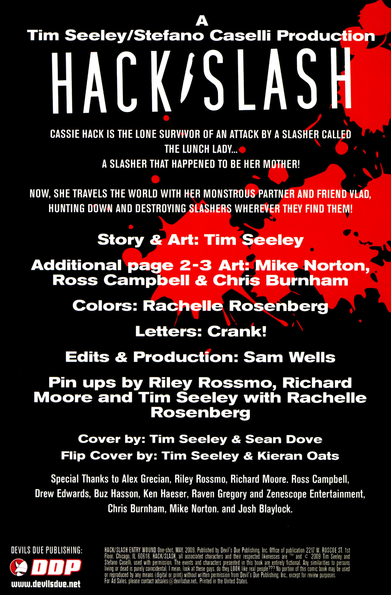 Read online Hack/Slash: Entry Wound comic -  Issue # Full - 2