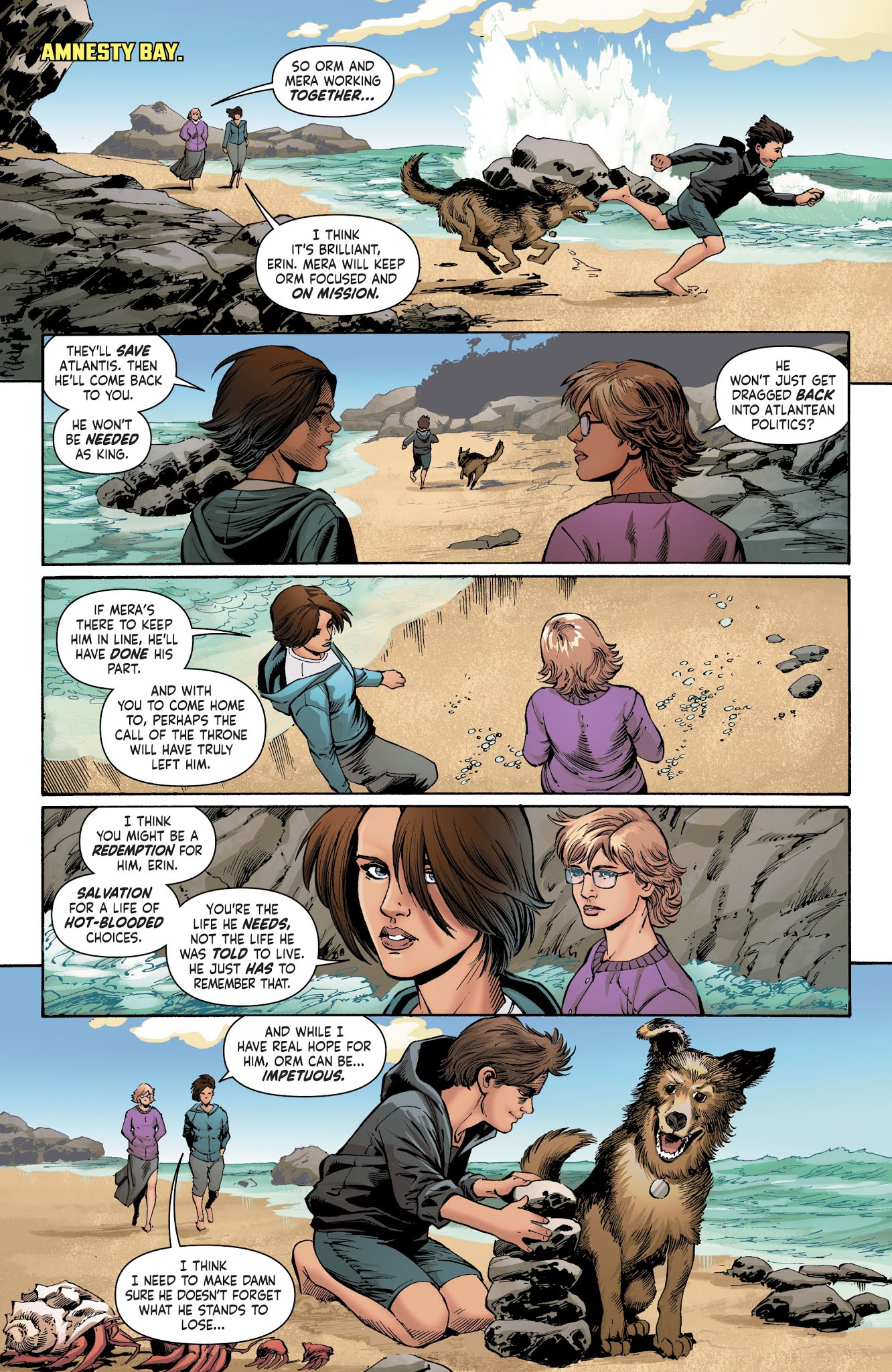 Read online Mera: Queen of Atlantis comic -  Issue #4 - 12