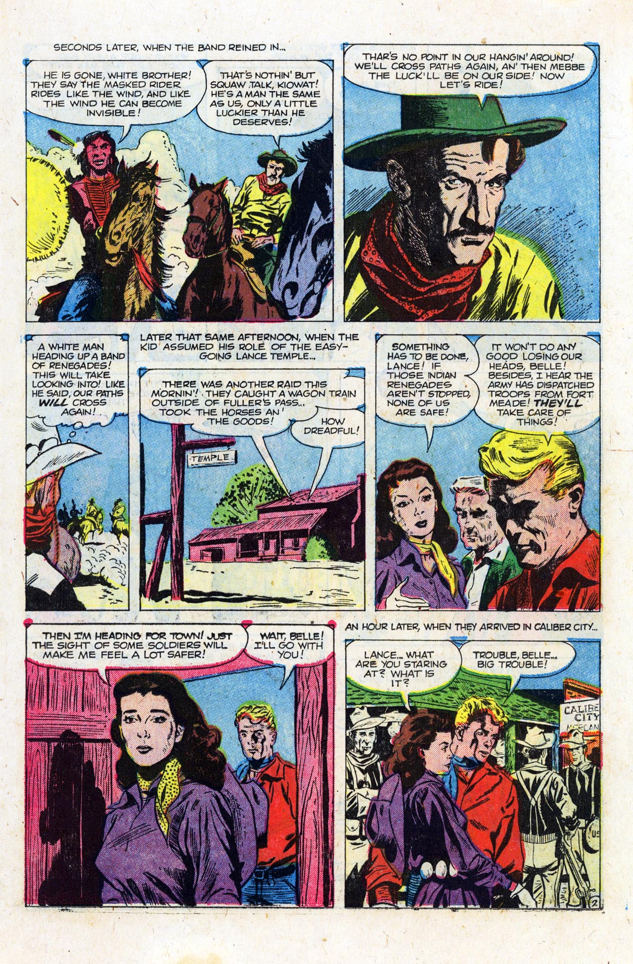 Read online The Outlaw Kid (1954) comic -  Issue #10 - 11