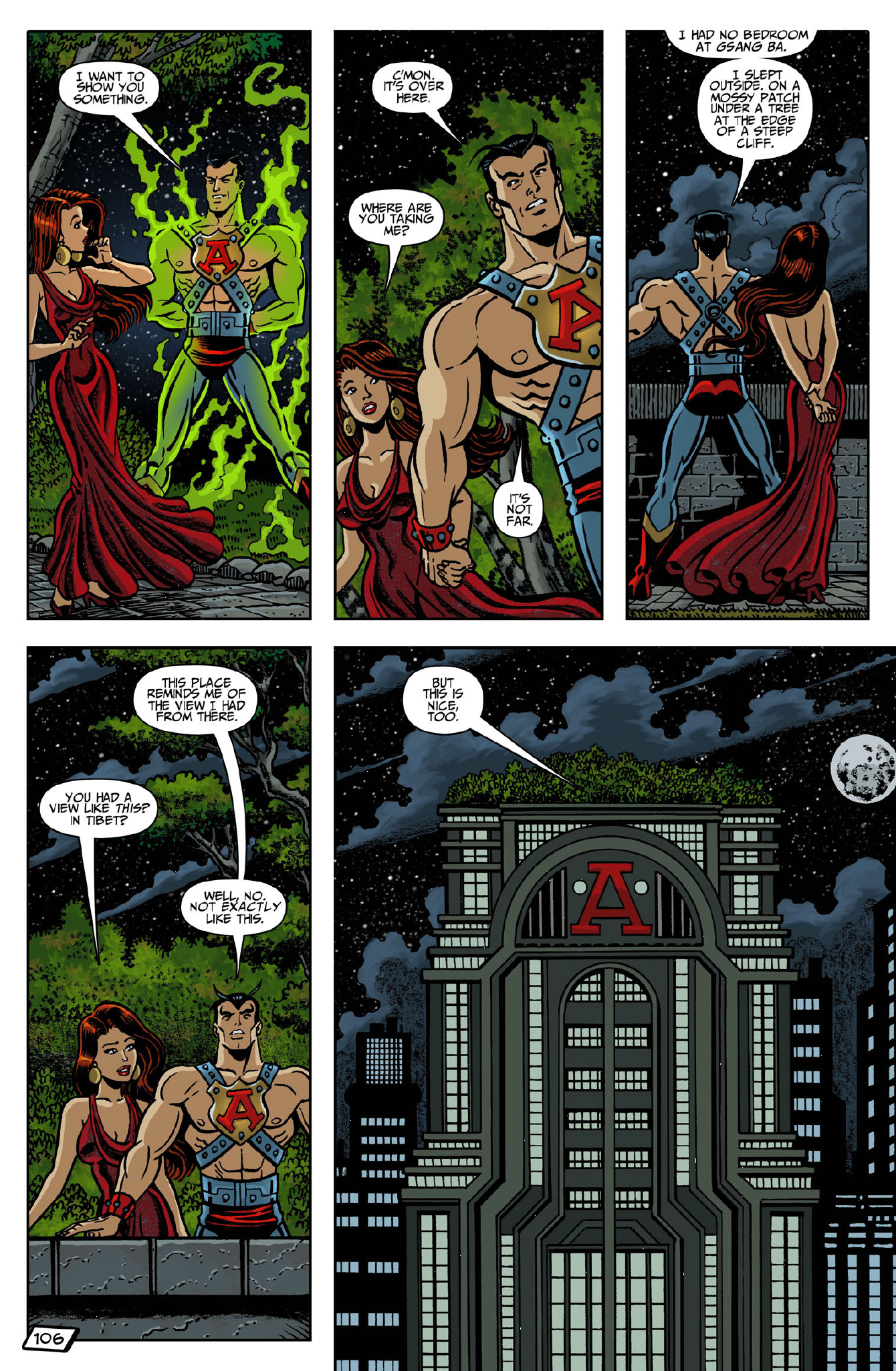 Read online John Aman Amazing Man comic -  Issue #5 - 12