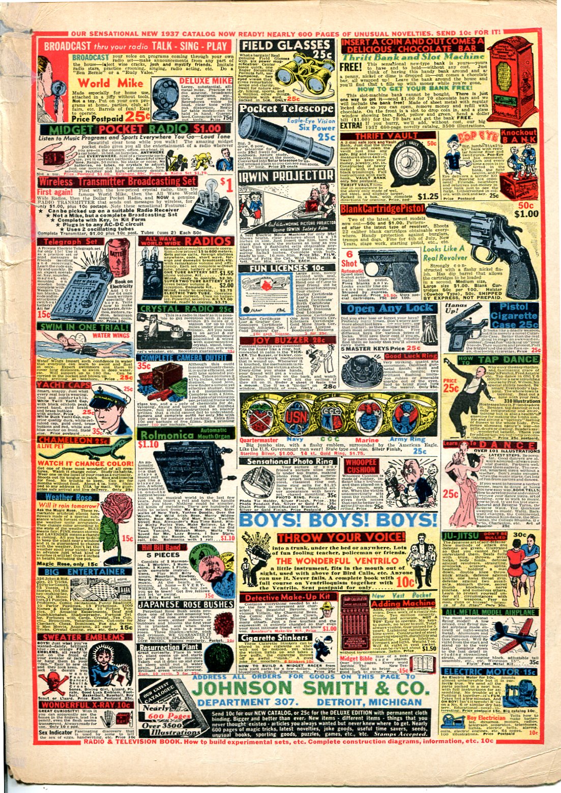 Read online Famous Funnies comic -  Issue #37 - 66