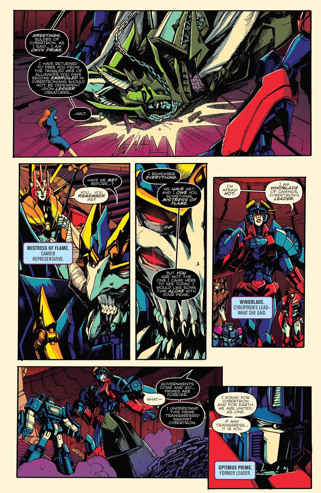 Read online Optimus Prime comic -  Issue #16 - 11