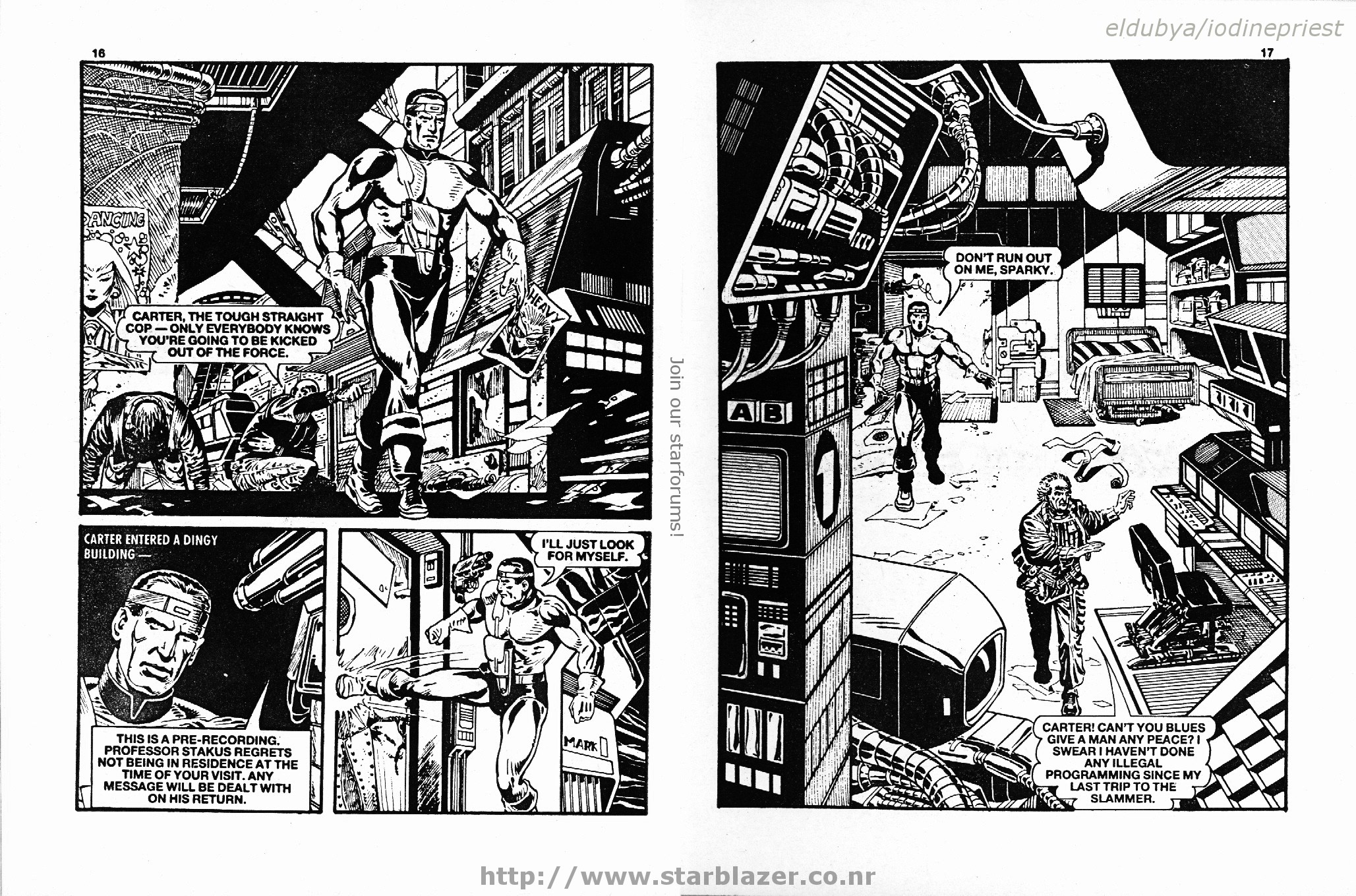 Read online Starblazer comic -  Issue #245 - 10