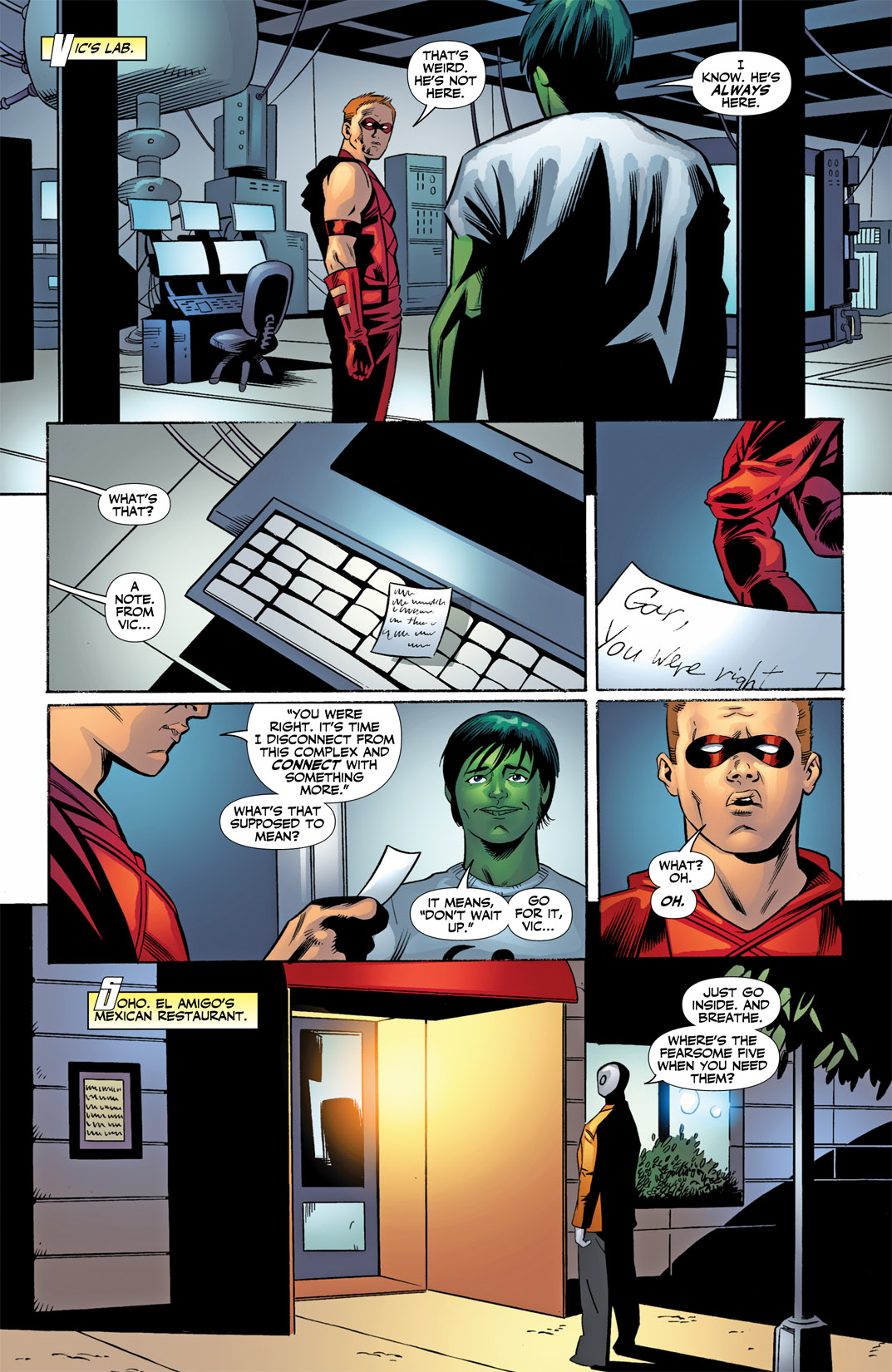 Read online Titans (2008) comic -  Issue #14 - 21