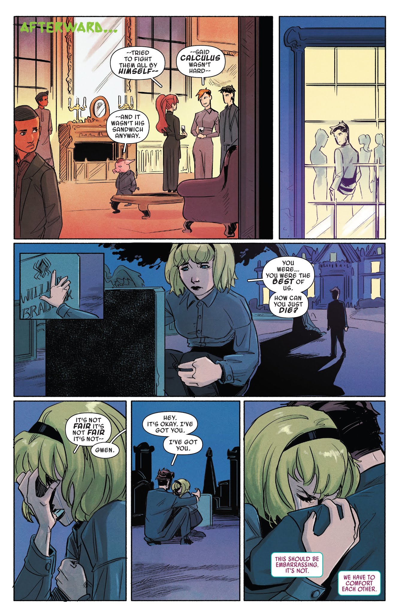 Read online Spider-Gwen: Ghost-Spider comic -  Issue #4 - 20