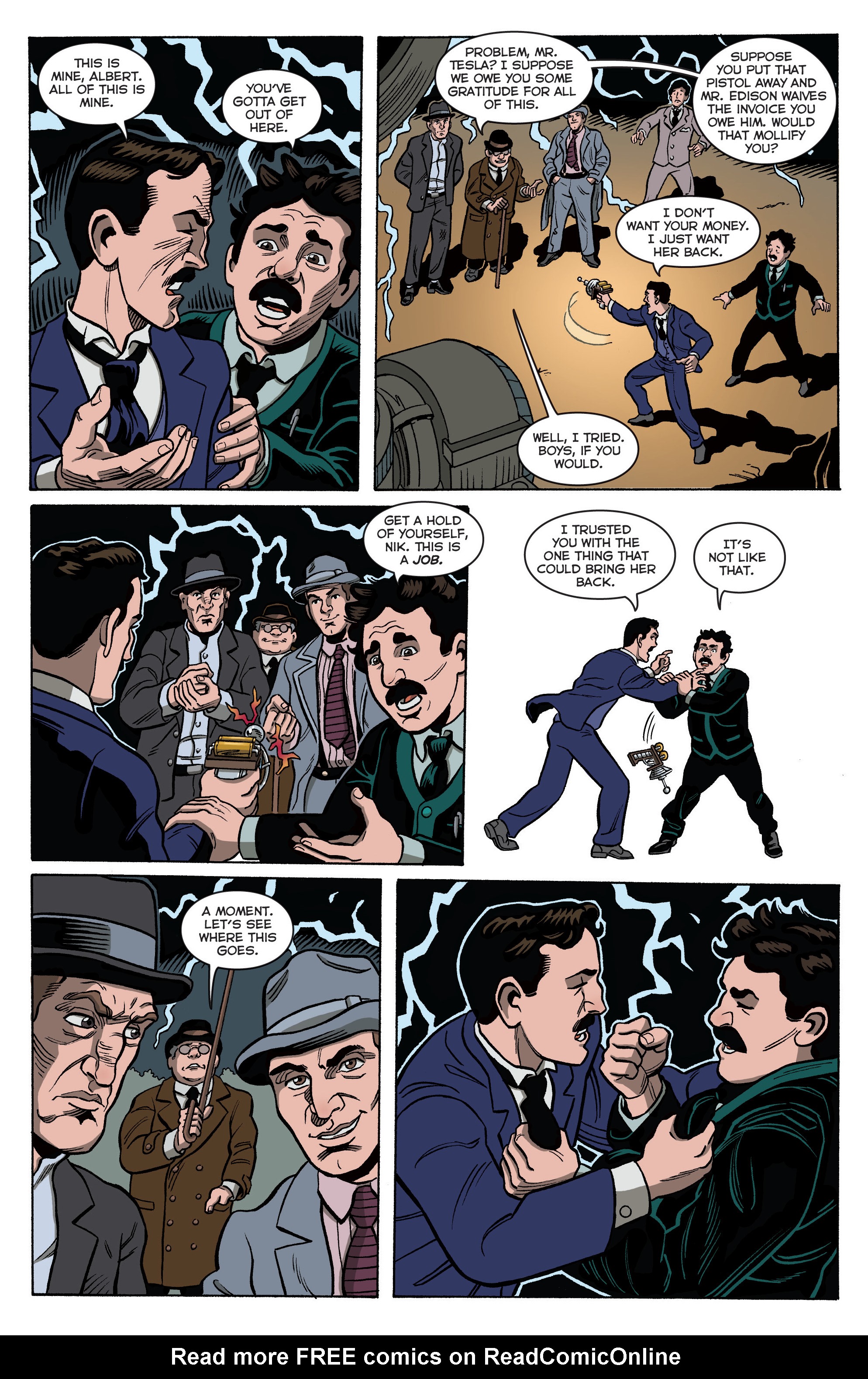 Read online Herald: Lovecraft & Tesla - Bundles of Joy comic -  Issue #3 - 17