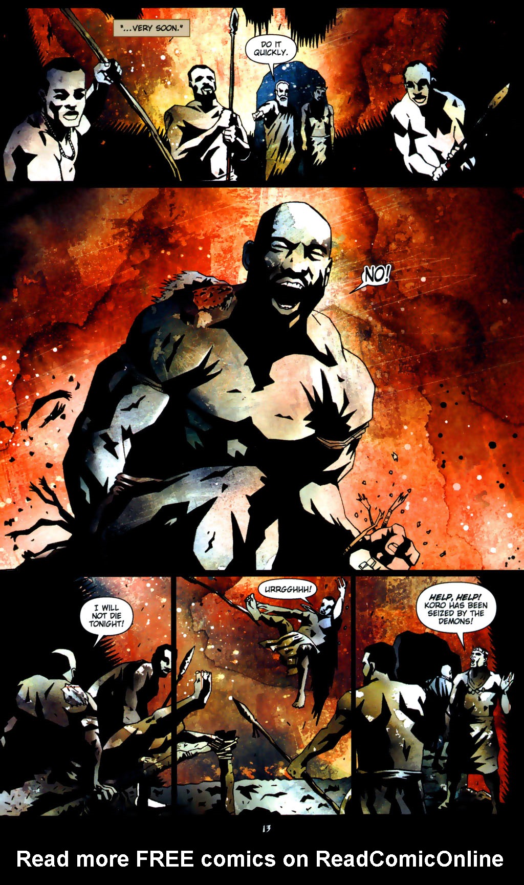 Read online Underworld: Red In Tooth And Claw comic -  Issue #2 - 15