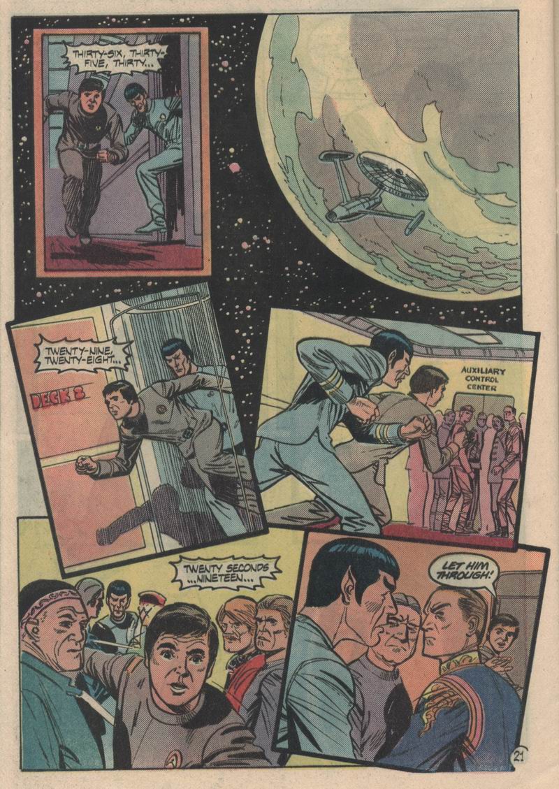 Read online Star Trek (1984) comic -  Issue #19 - 22