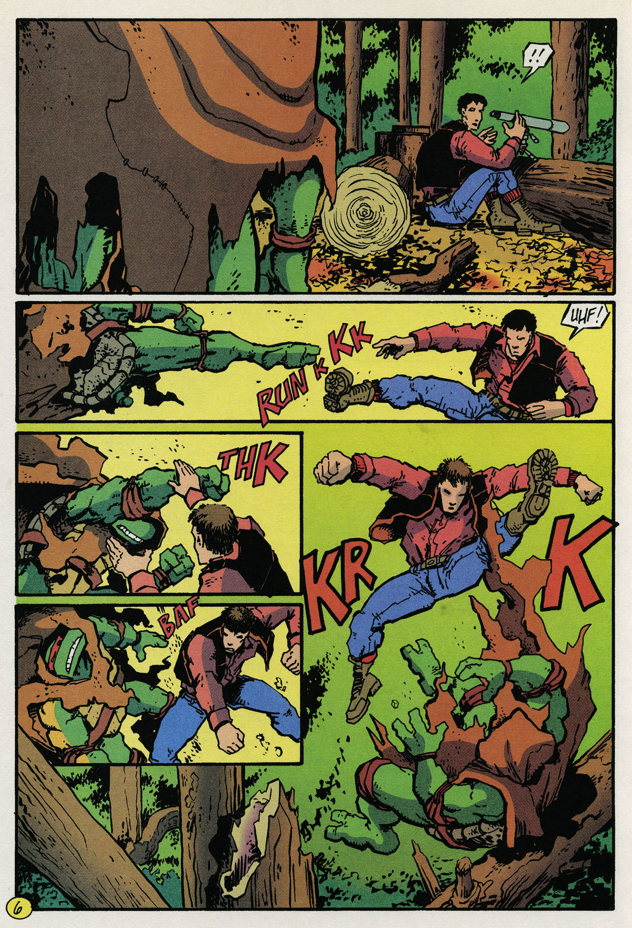Teenage Mutant Ninja Turtles (1993) Issue #4 #4 - English 8