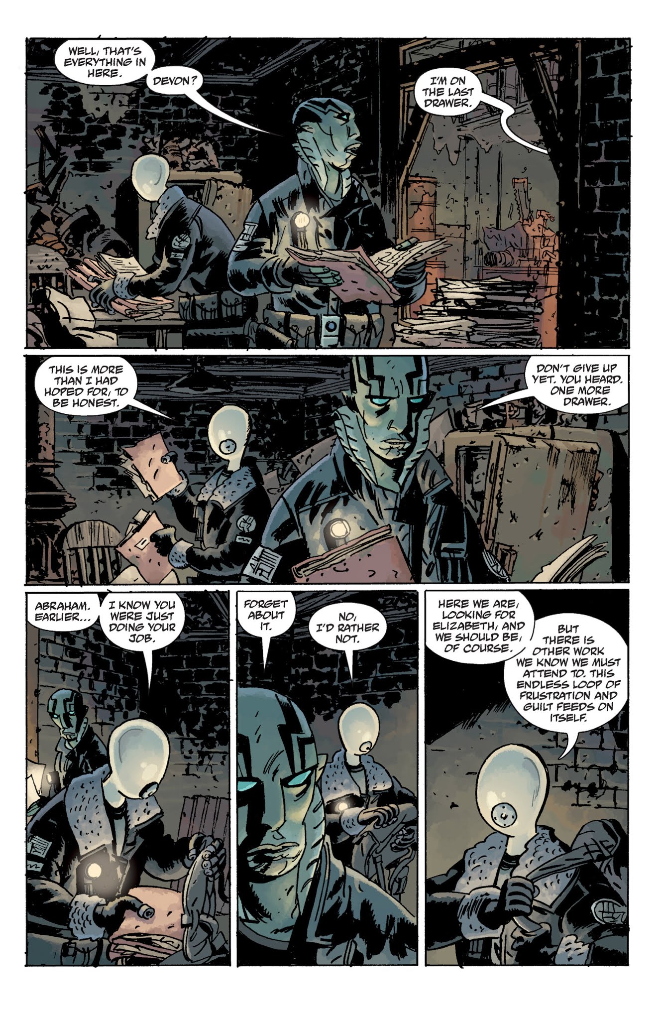 Read online B.P.R.D.: The Black Goddess comic -  Issue # TPB - 29