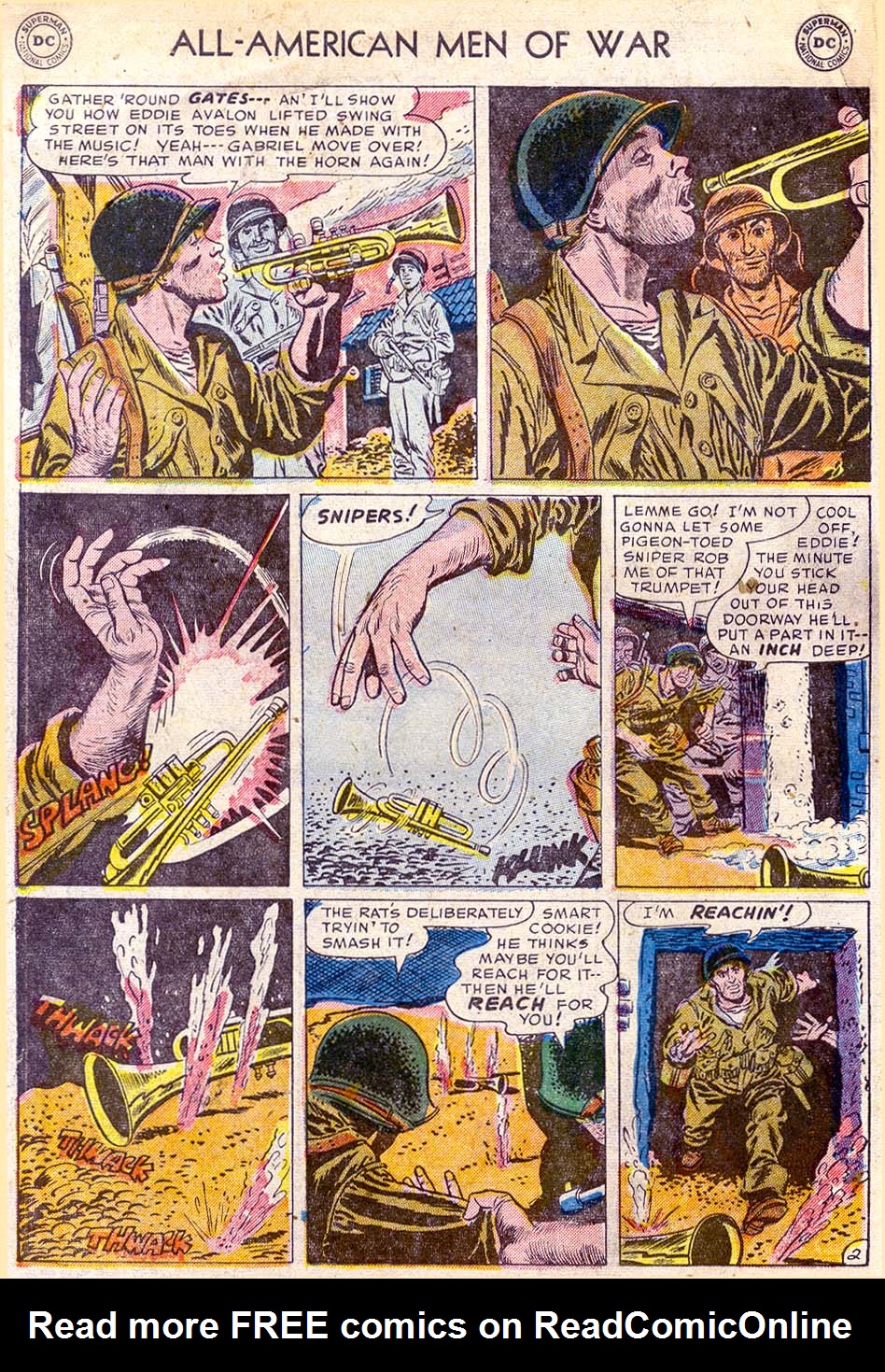 Read online All-American Men of War comic -  Issue #3 - 4