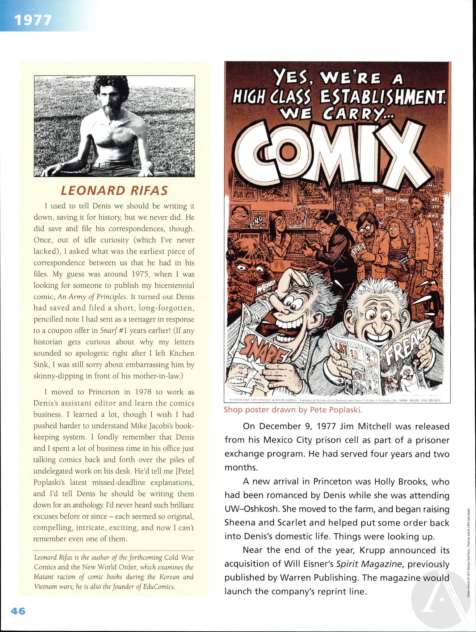 Read online Kitchen Sink Press: The First 25 Years comic -  Issue # TPB - 48