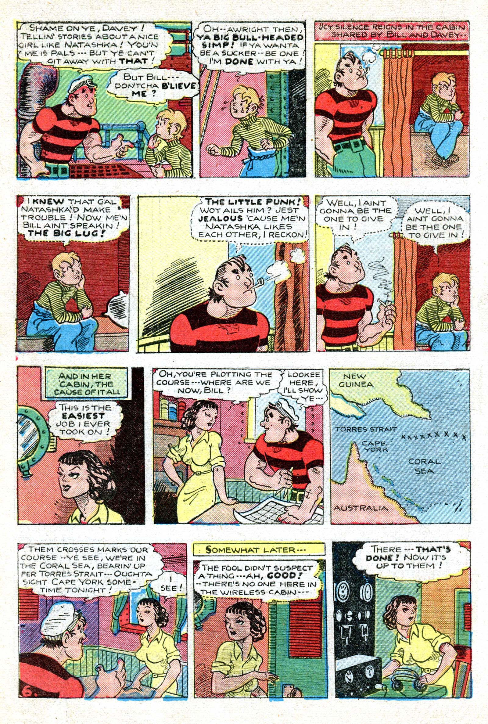 Read online Amazing Mystery Funnies comic -  Issue #22 - 37