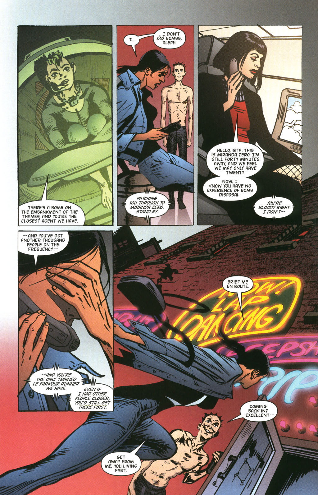 Read online Global Frequency comic -  Issue #6 - 3