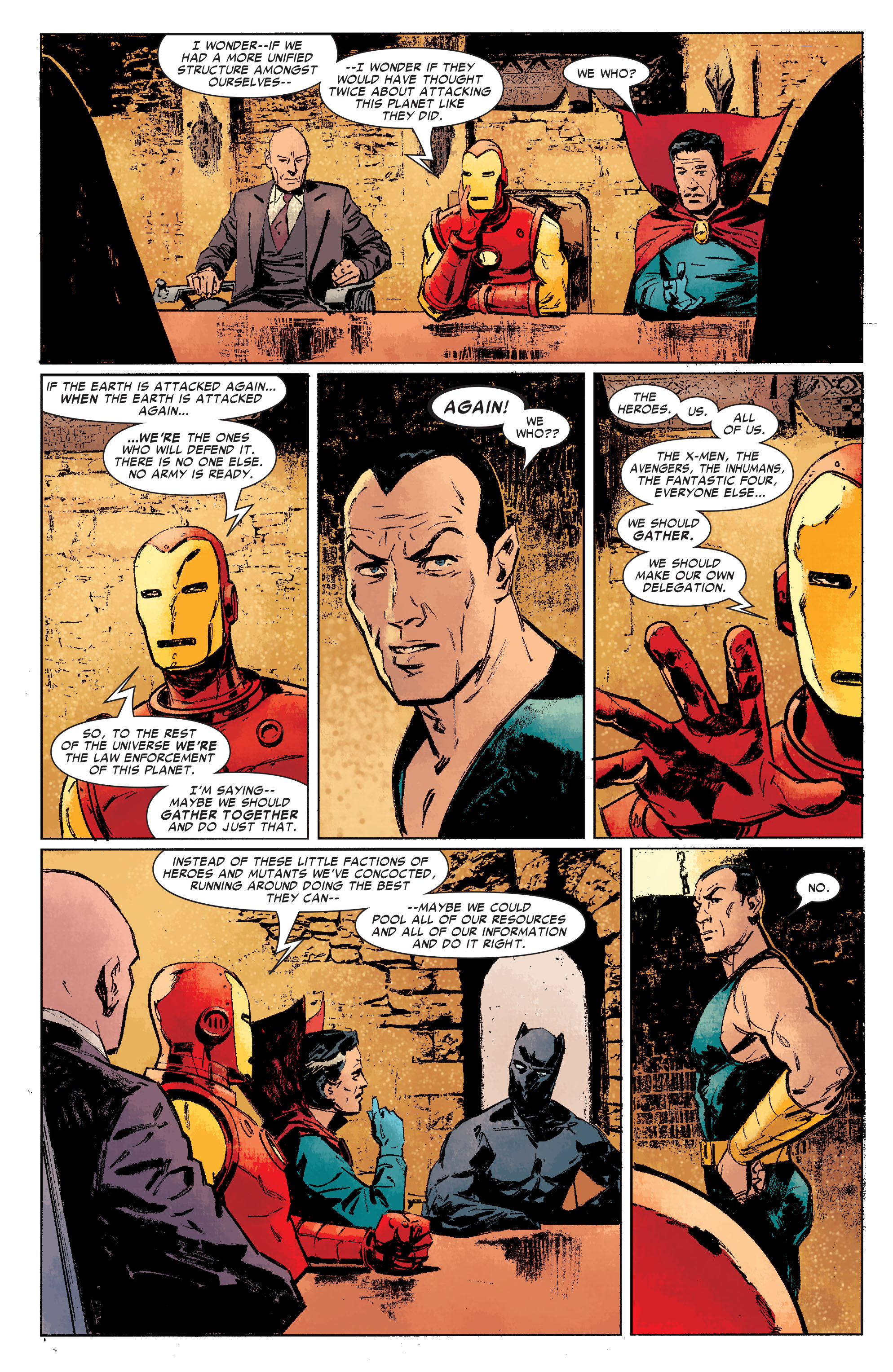 Read online Civil War: The Road to Civil War comic -  Issue # Full - 6