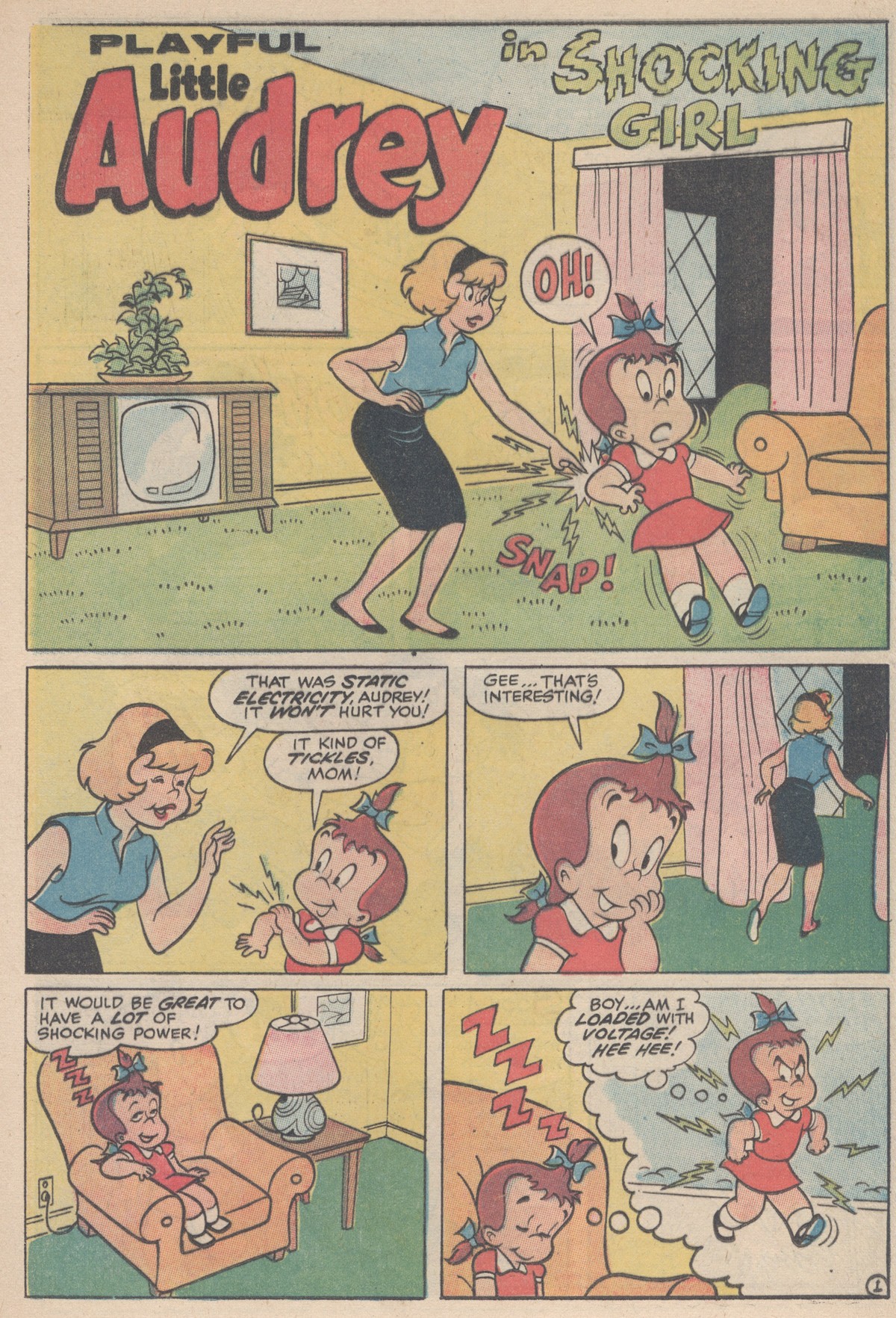 Read online Little Audrey And Melvin comic -  Issue #42 - 12