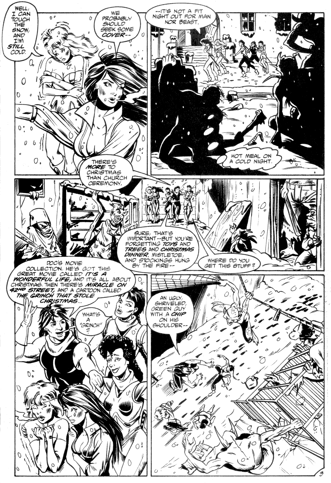 Read online Ex-Mutants Winter Special comic -  Issue # Full - 5