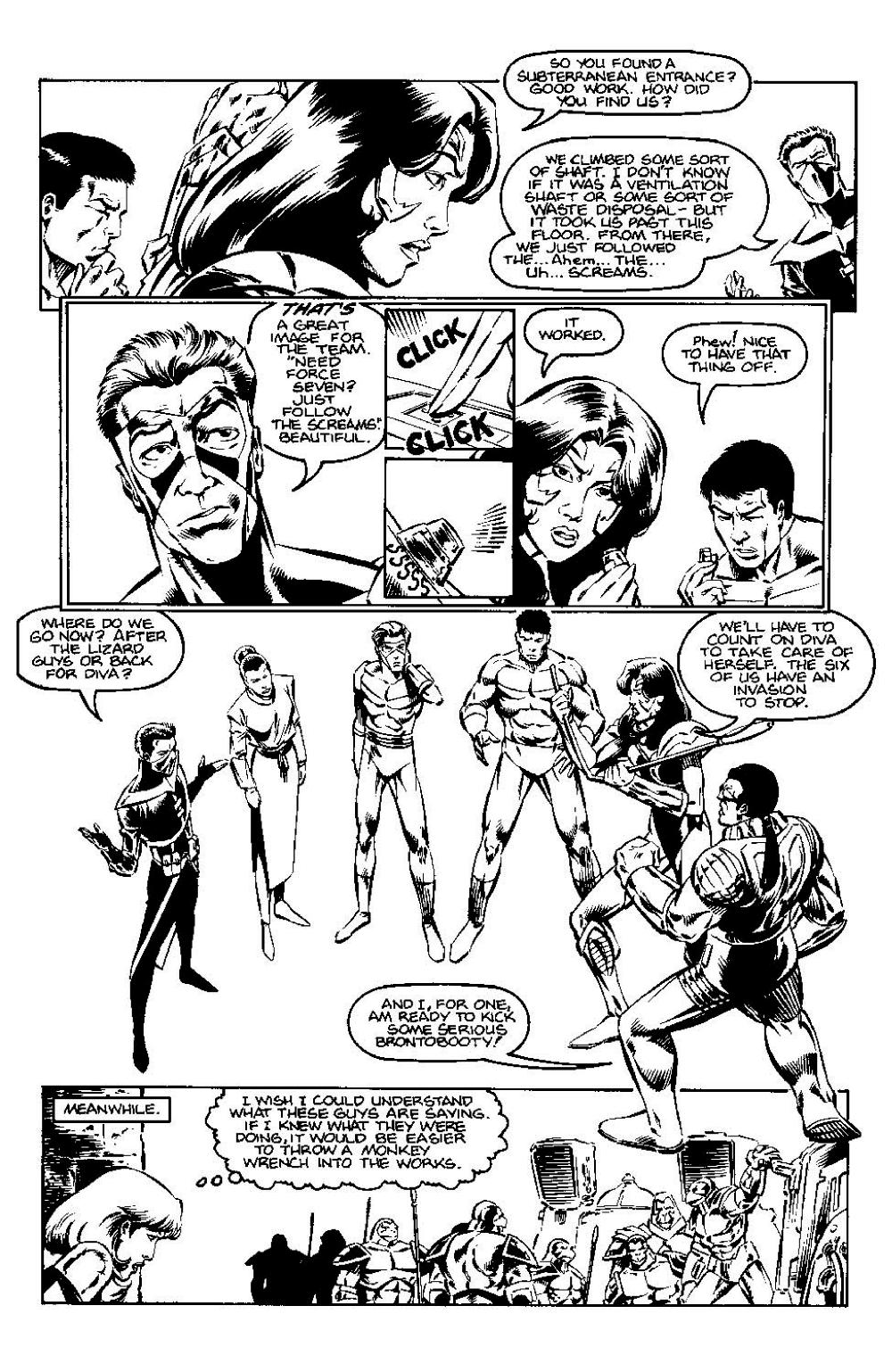 Read online Force Seven comic -  Issue #3 - 18