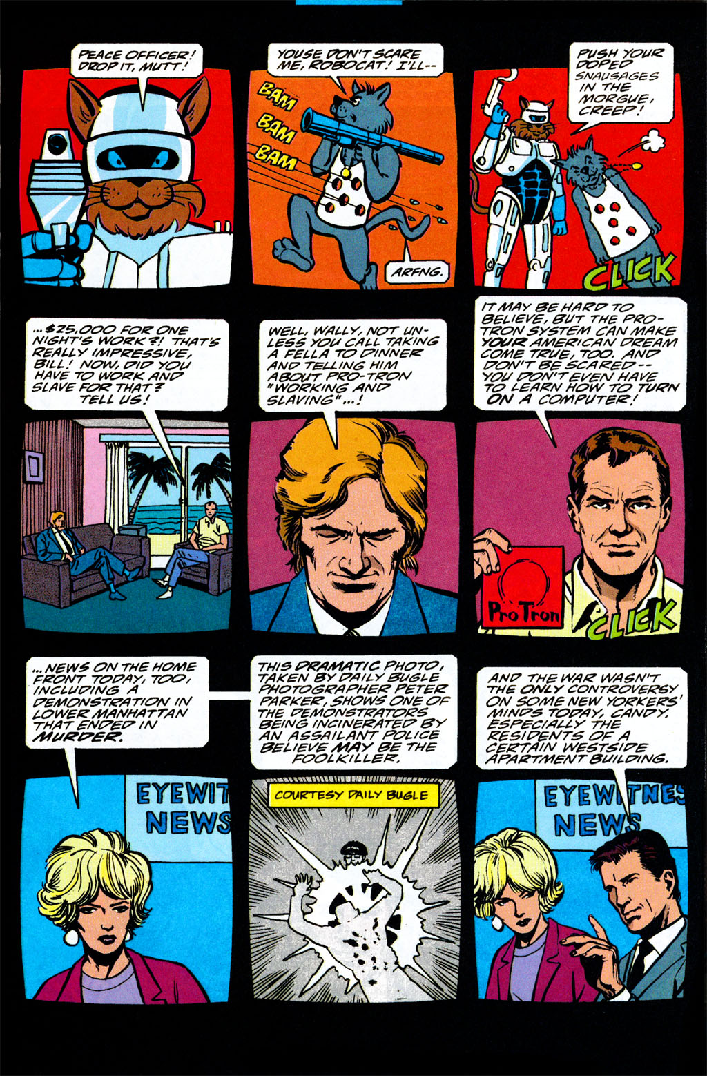 Read online Foolkiller (1990) comic -  Issue #8 - 9
