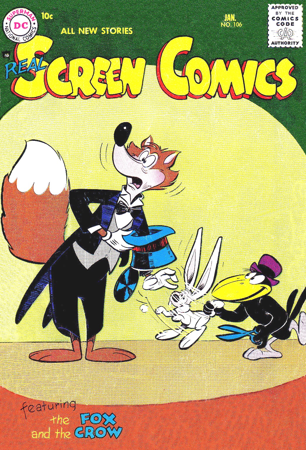 Read online Real Screen Comics comic -  Issue #106 - 1