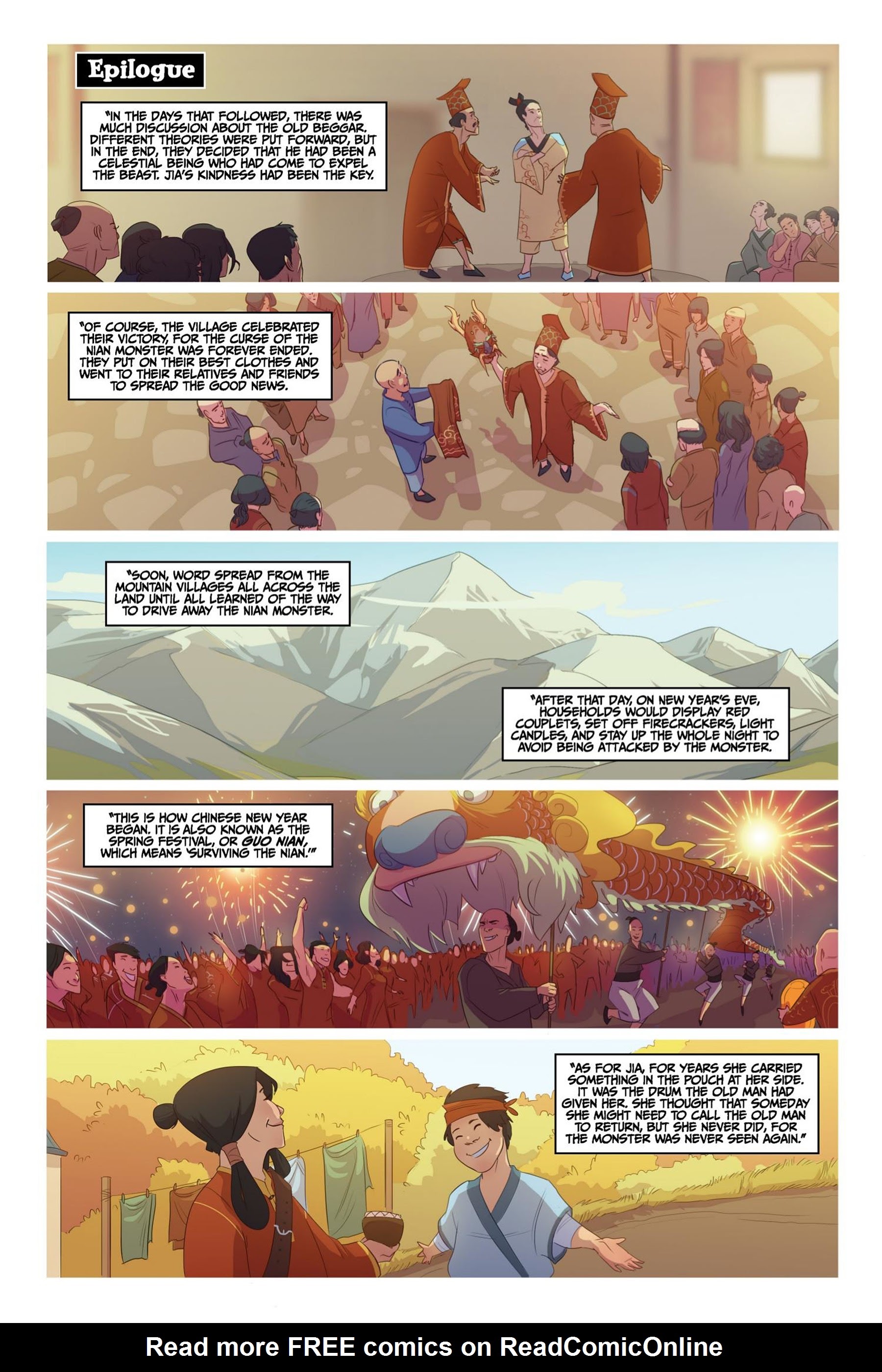 Read online Jia and the Nian Monster comic -  Issue # TPB - 78