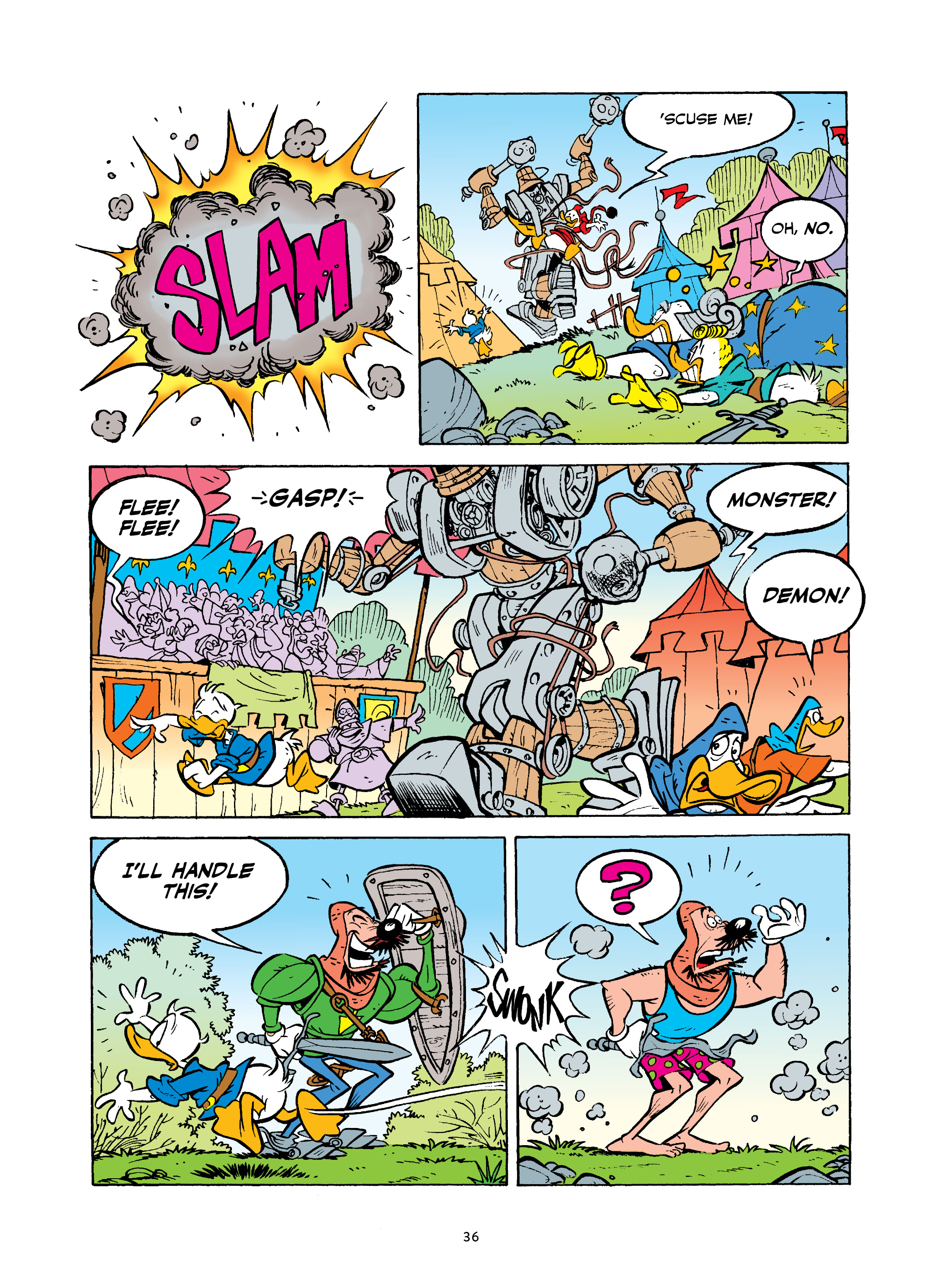 Read online Walt Disney's Mickey and Donald: "For Whom the Doorbell Tolls" and Other Tales Inspired by Hemingway comic -  Issue # TPB (Part 1) - 37