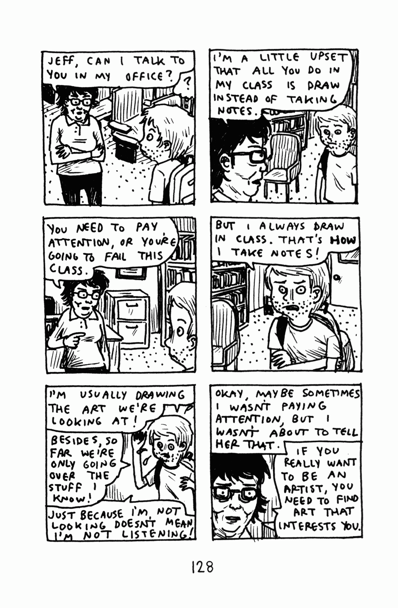 Read online Funny Misshapen Body: A Memoir comic -  Issue # TPB (Part 2) - 29