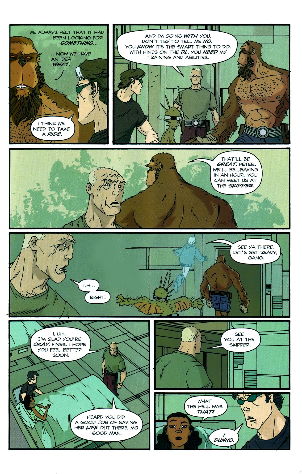 Read online The Perhapanauts: Second Chances comic -  Issue #3 - 9