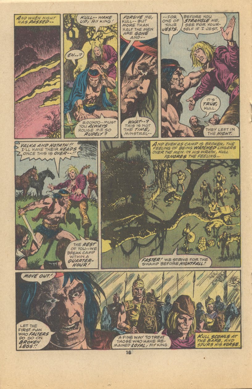 Read online Kull The Destroyer comic -  Issue #18 - 12