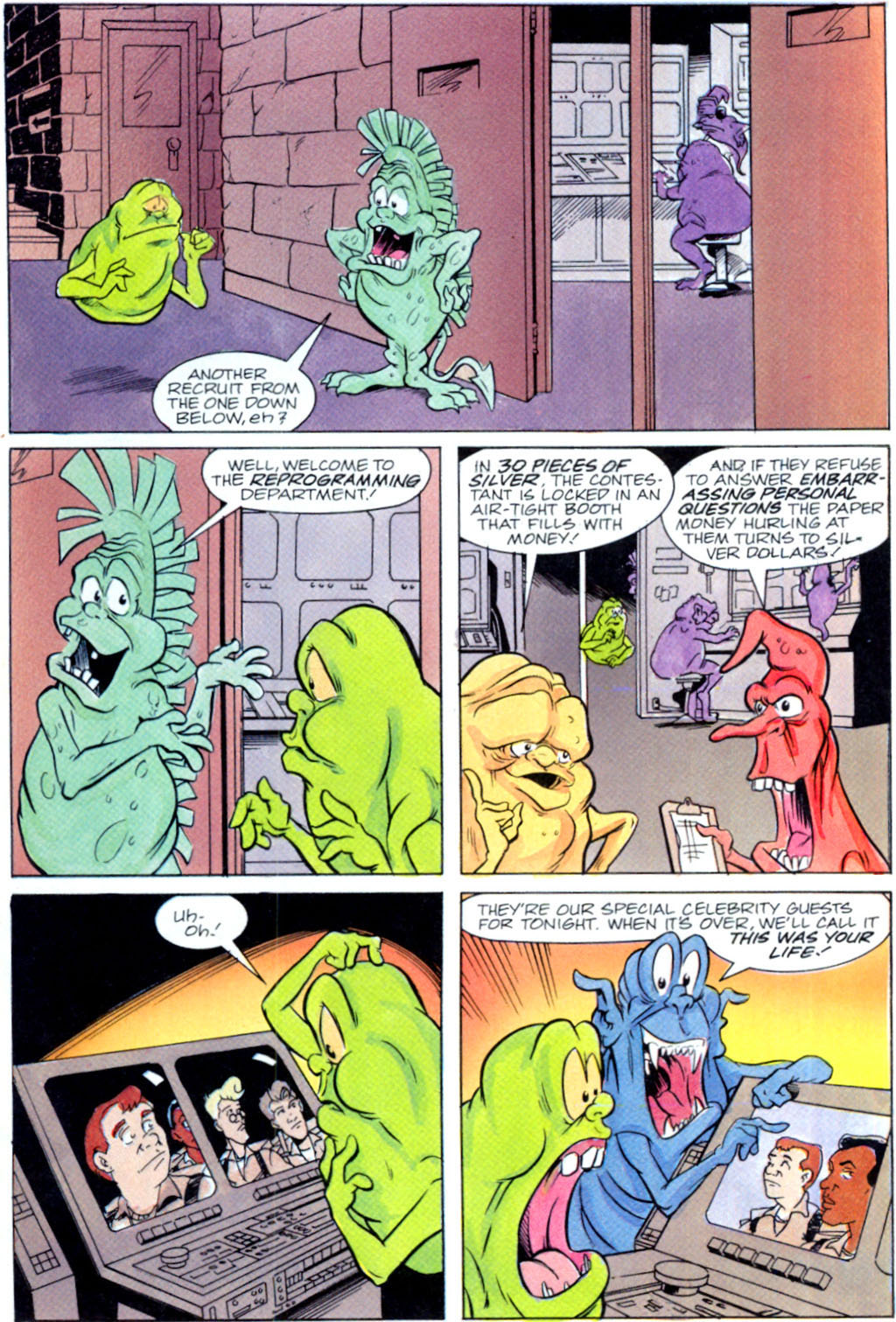 Read online Real Ghostbusters comic -  Issue #6 - 19