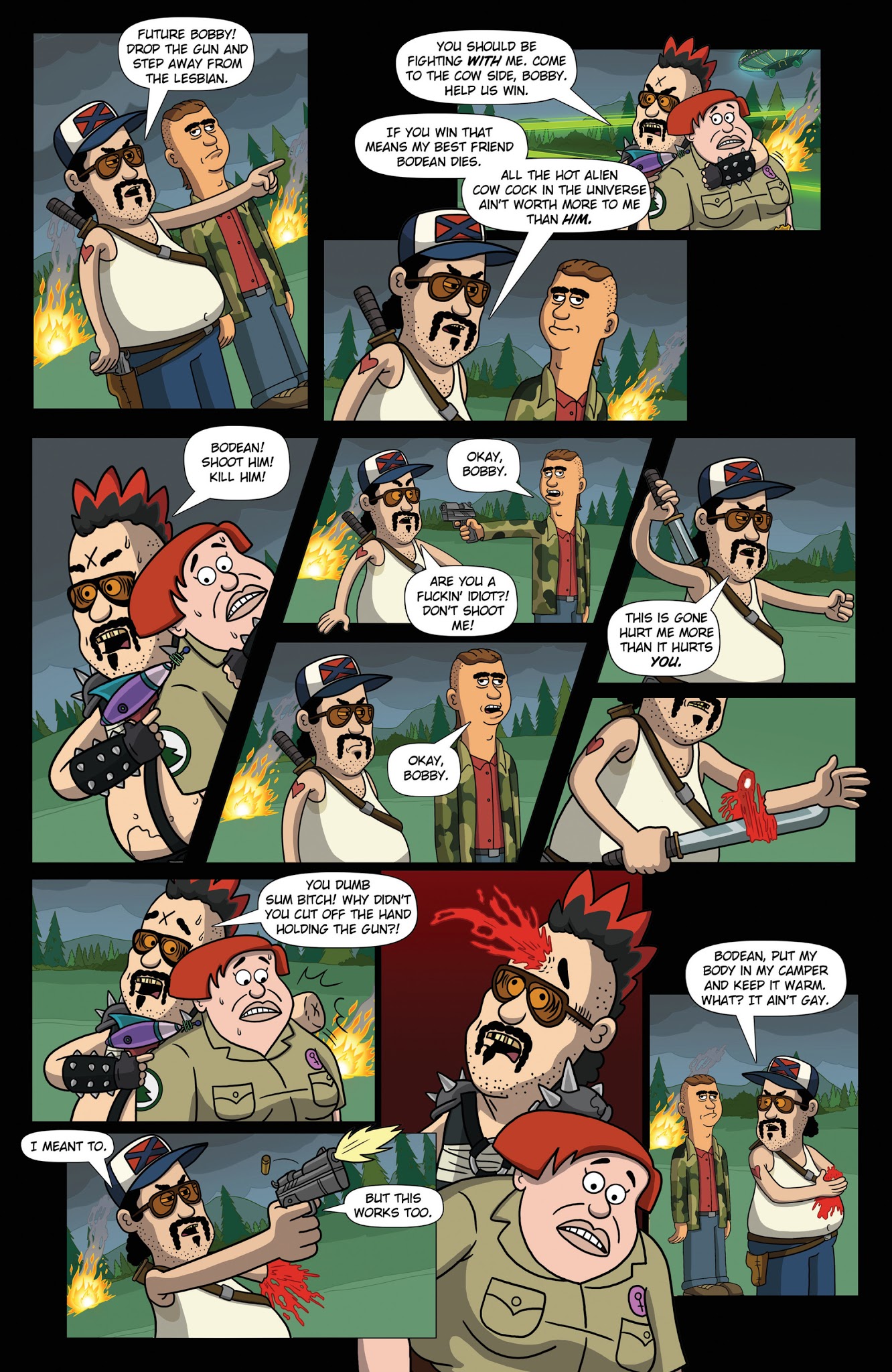 Read online Brickleberry comic -  Issue #4 - 17