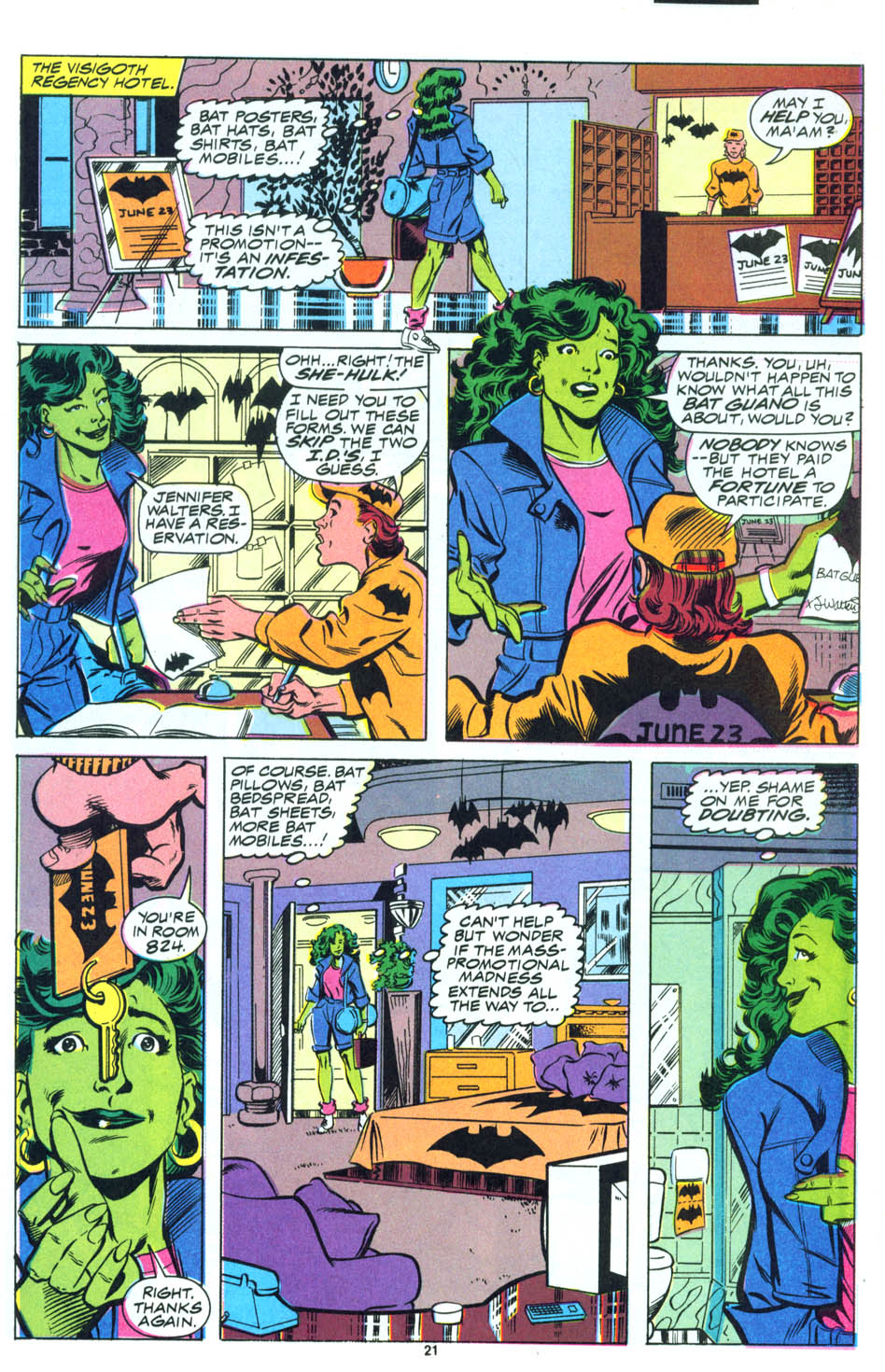 Read online The Sensational She-Hulk comic -  Issue #19 - 17