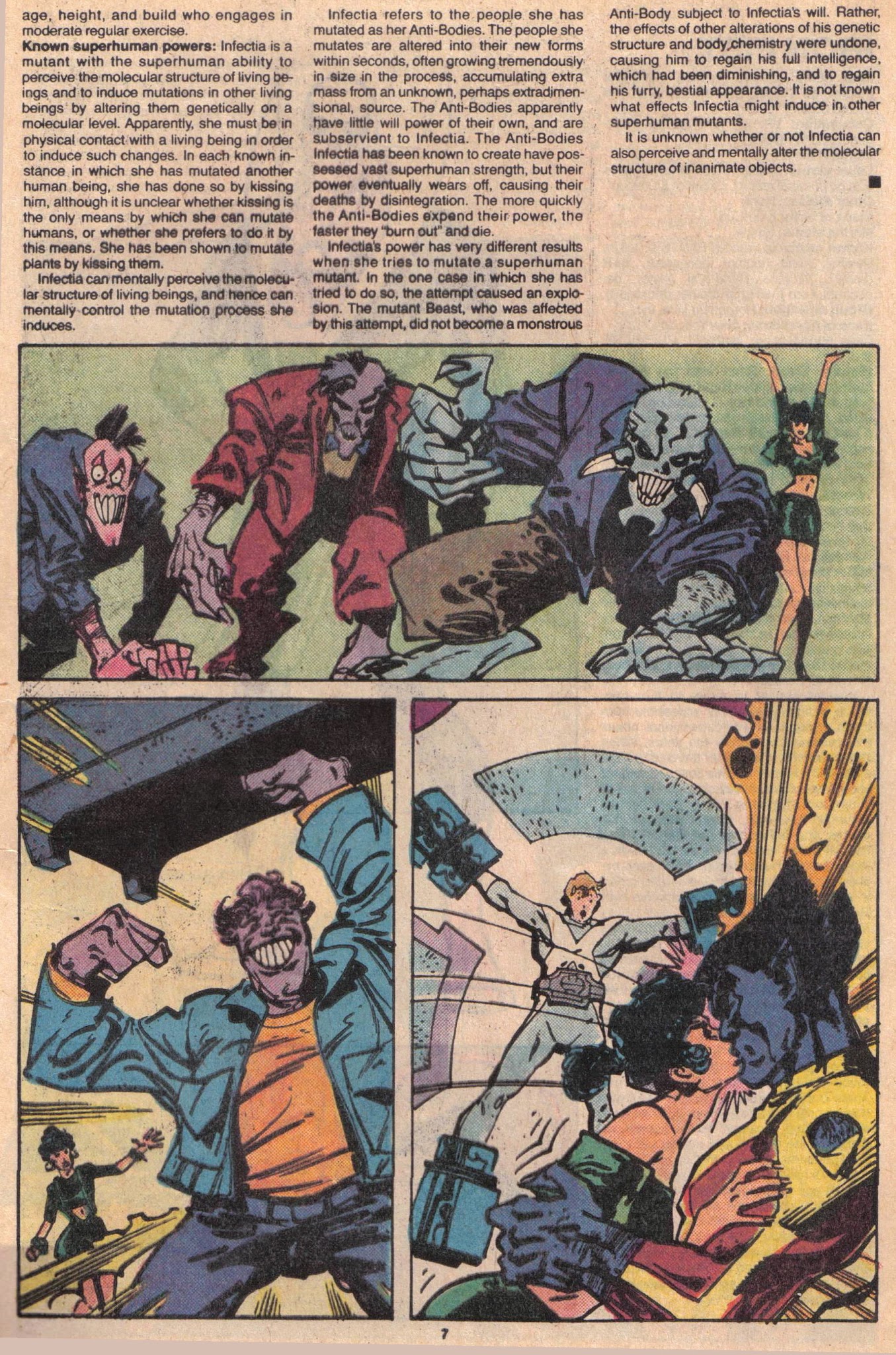 Read online The Official Handbook of the Marvel Universe: Update '89 comic -  Issue #4 - 8