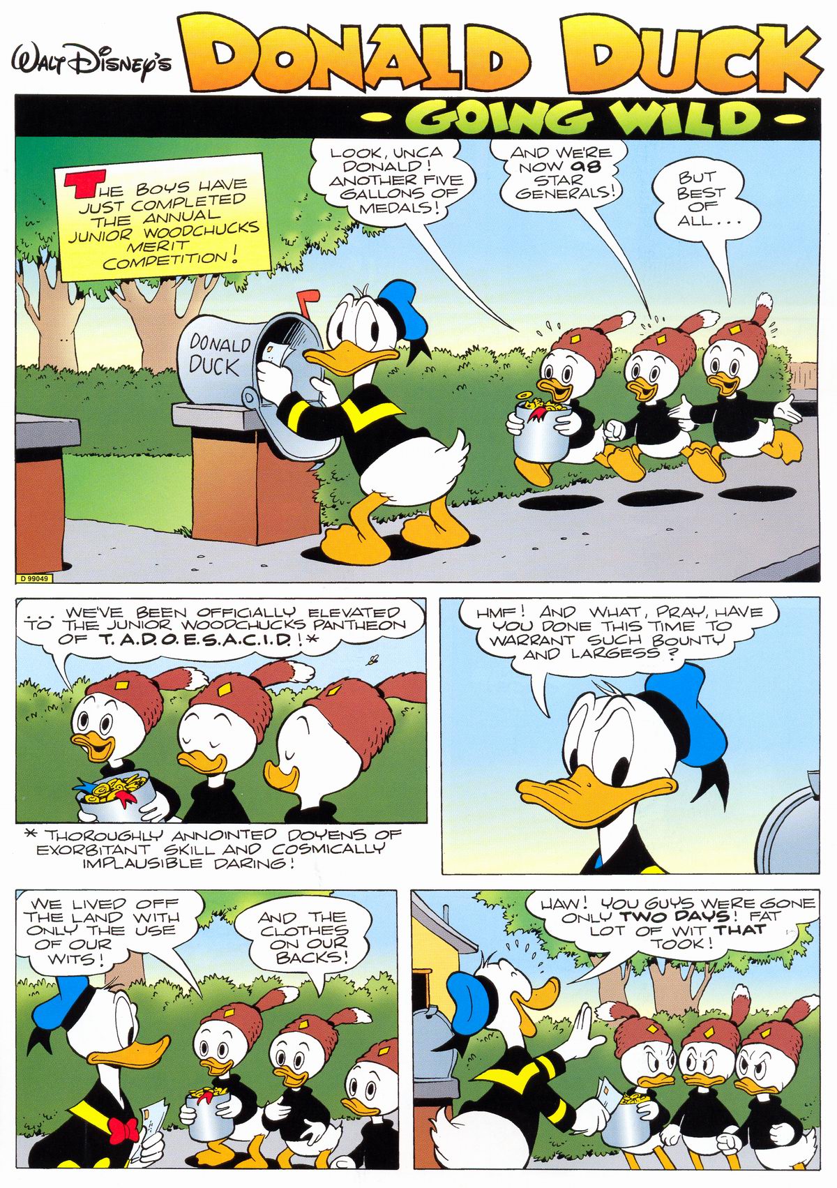 Read online Walt Disney's Comics and Stories comic -  Issue #639 - 3