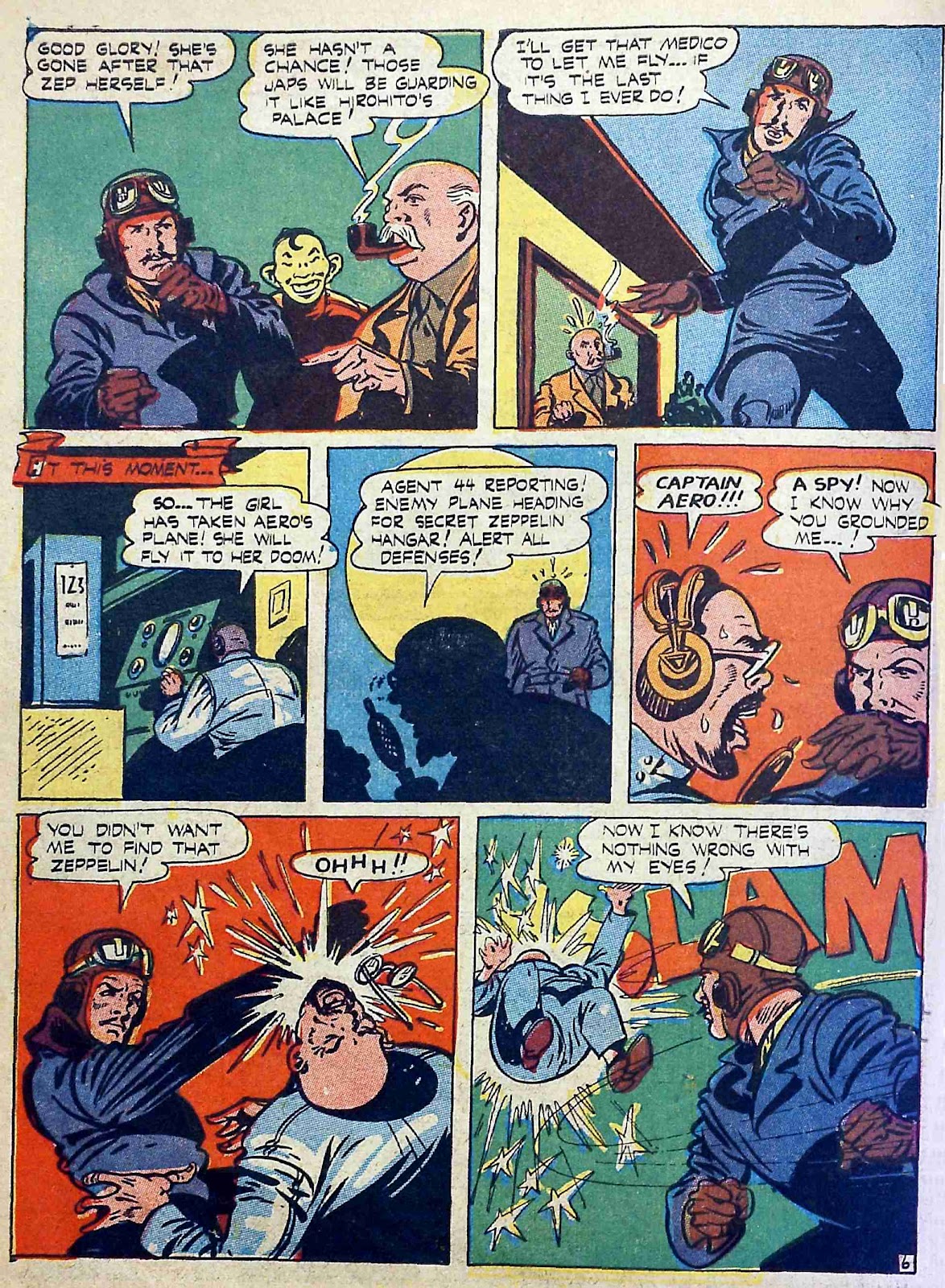 Captain Aero Comics issue 24 - Page 8