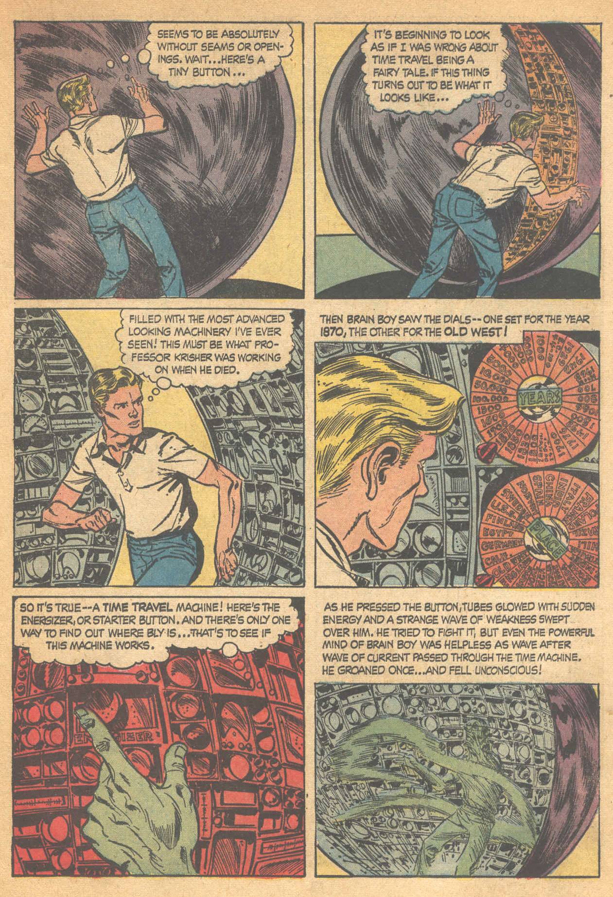 Read online Brain Boy (1962) comic -  Issue #4 - 15