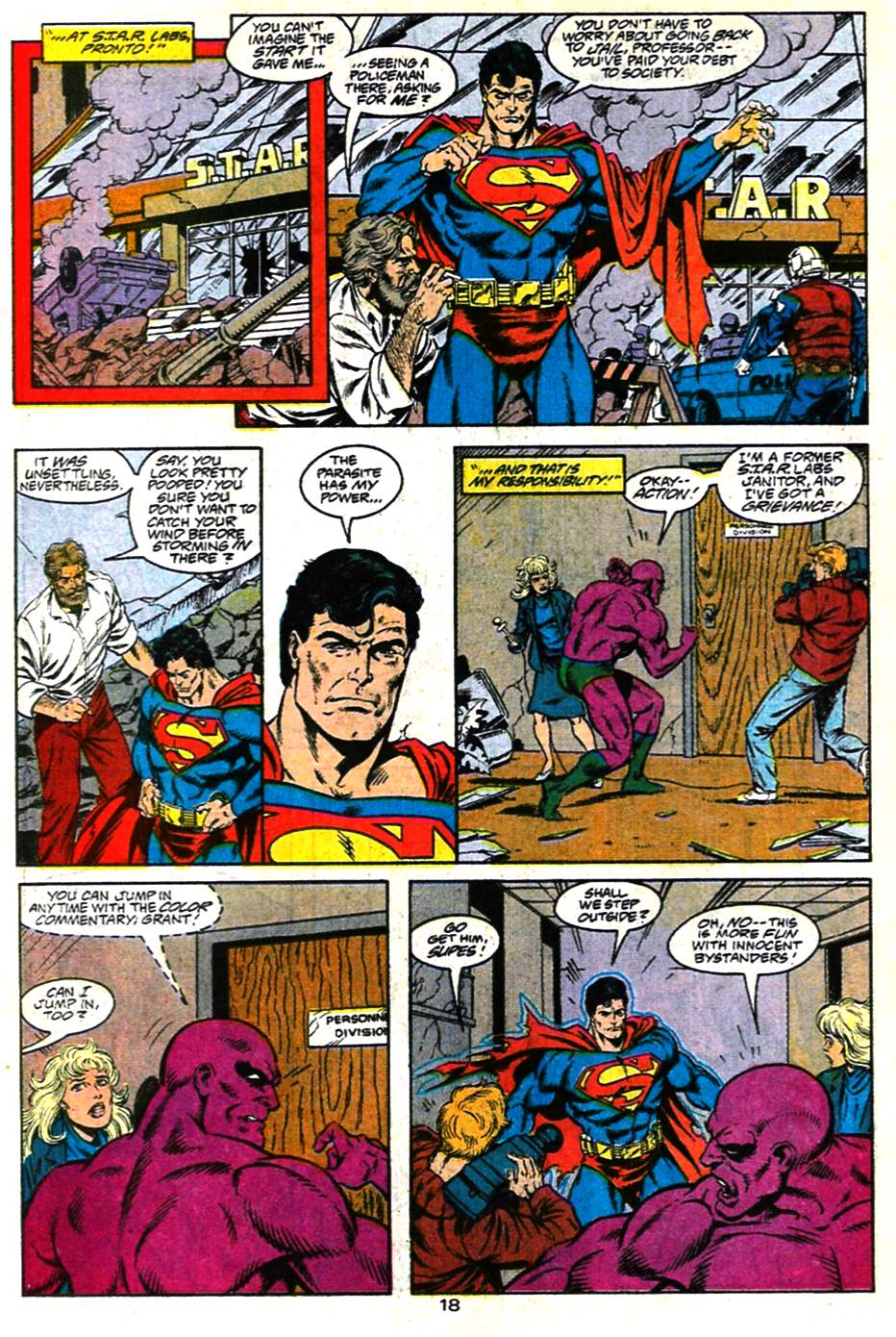 Read online Adventures of Superman (1987) comic -  Issue #482 - 19