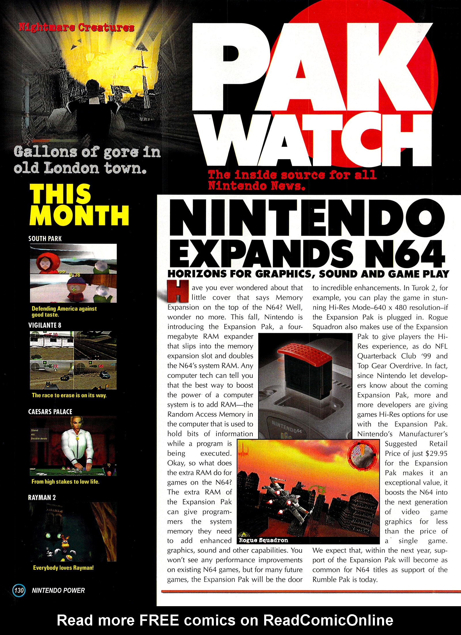 Read online Nintendo Power comic -  Issue #114 - 137