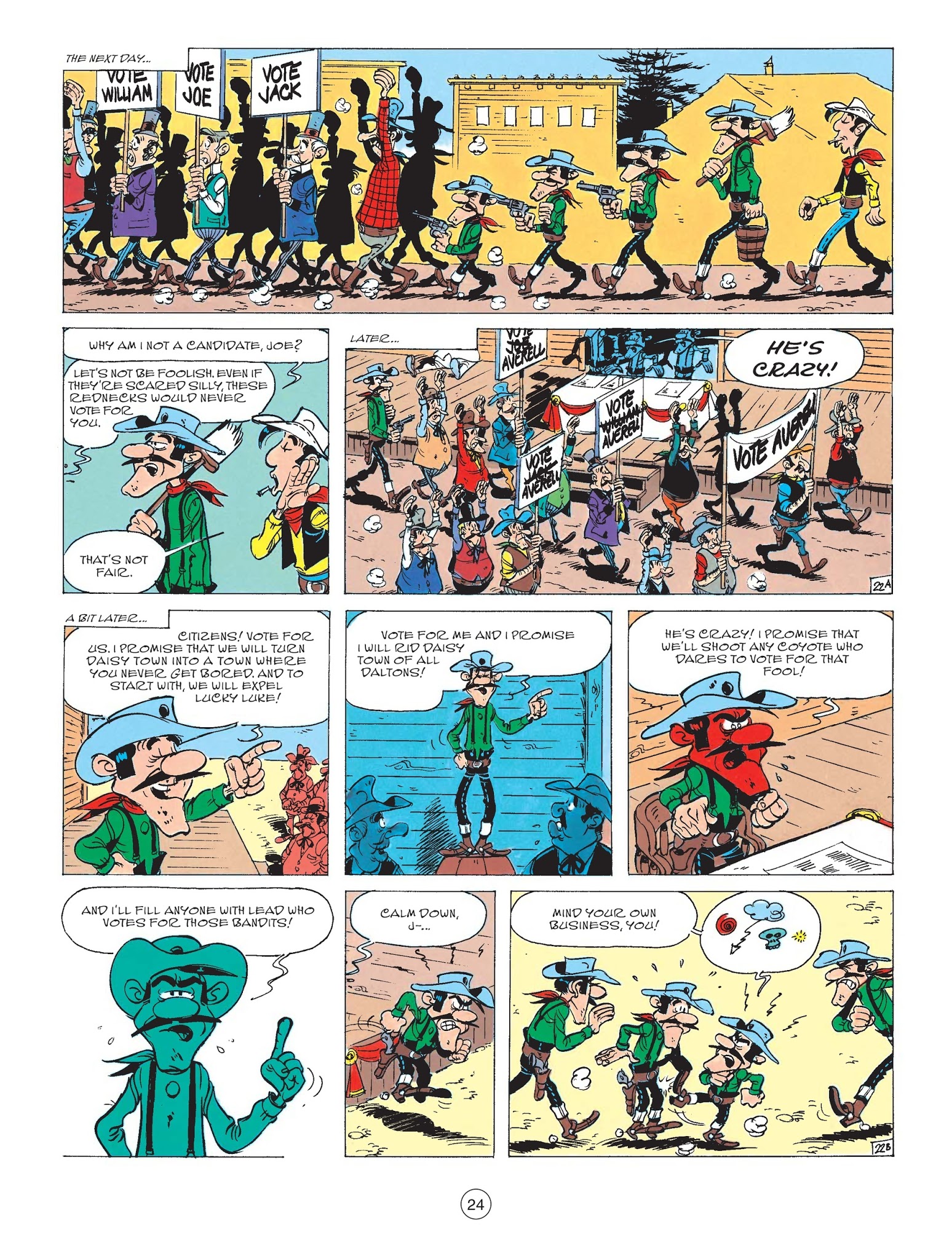 Read online A Lucky Luke Adventure comic -  Issue #61 - 25